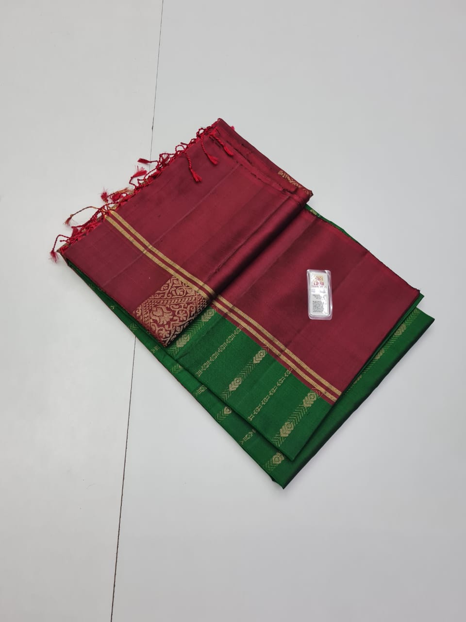 Pure Handloom Kanchipuram Soft Silk Saree