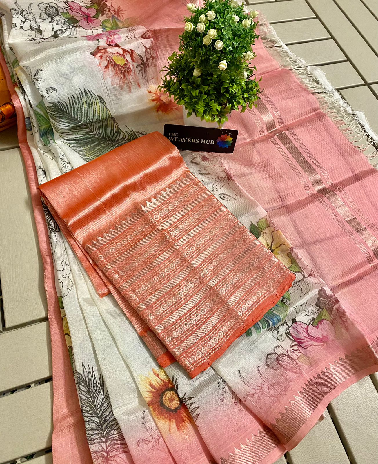 Pure handloom mangalgiri dress material