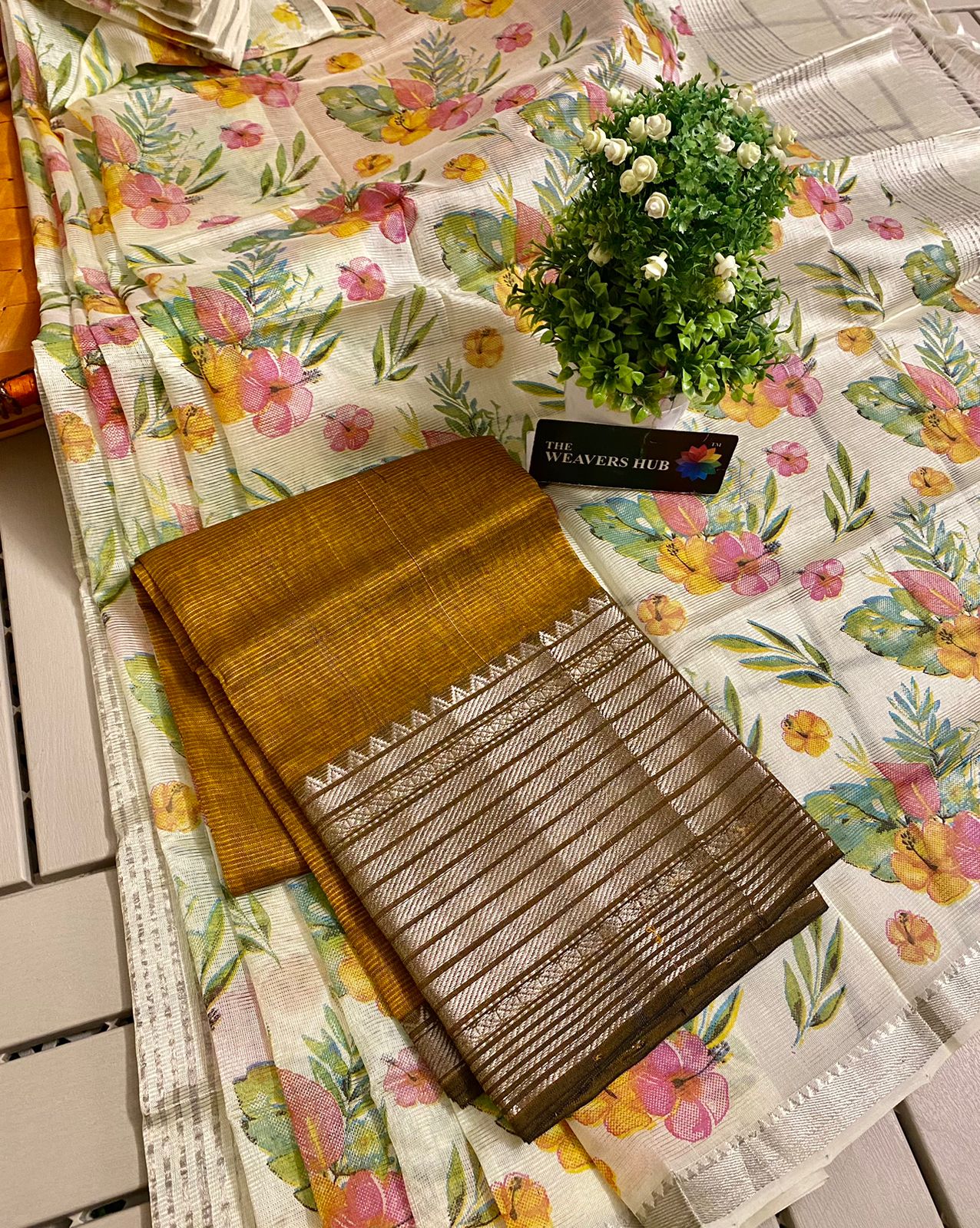 Pure handloom mangalgiri dress material