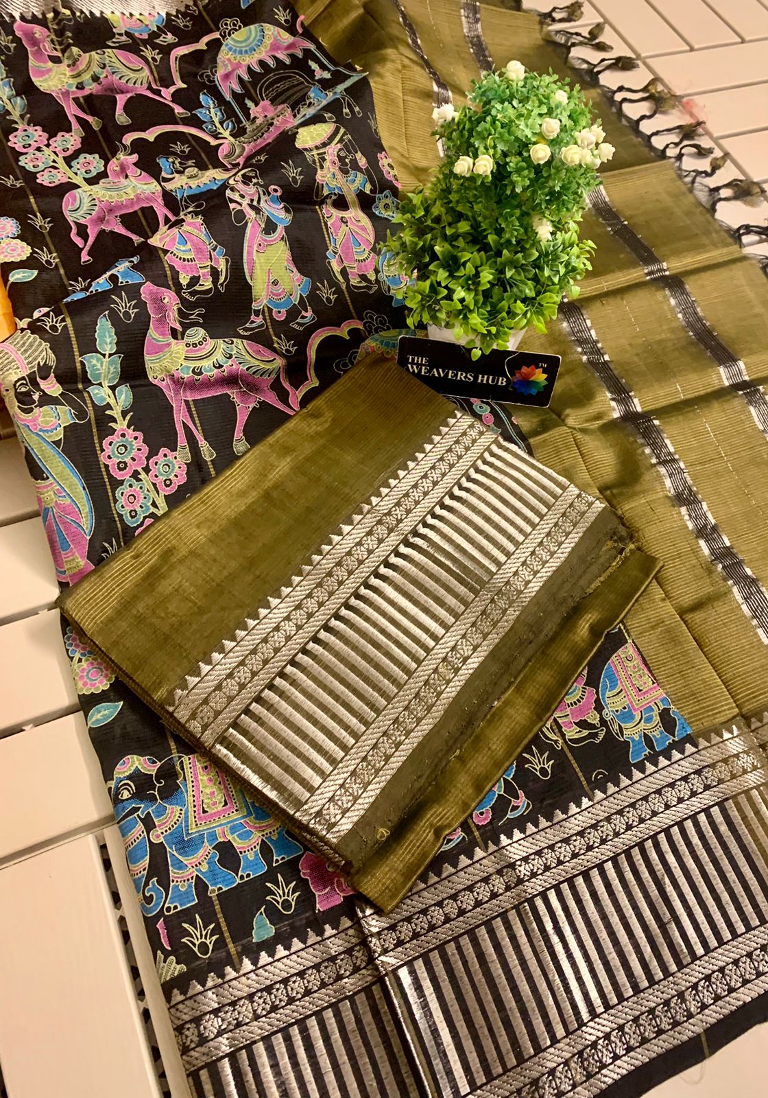 Pure Handloom Mangalgiri Dress Material