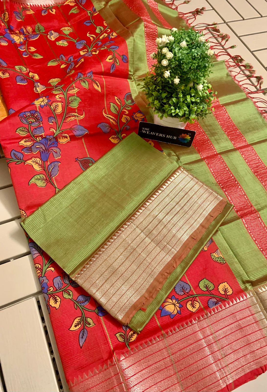 Pure Handloom Mangalgiri Dress Material