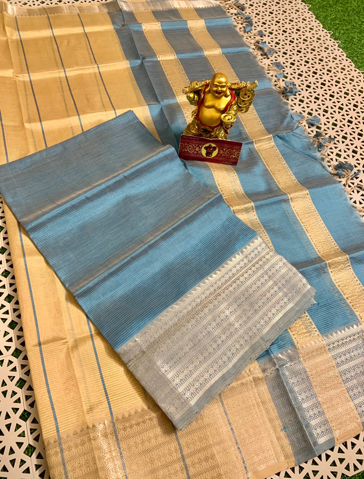 Pure Handloom Mangalagiri Dress Material