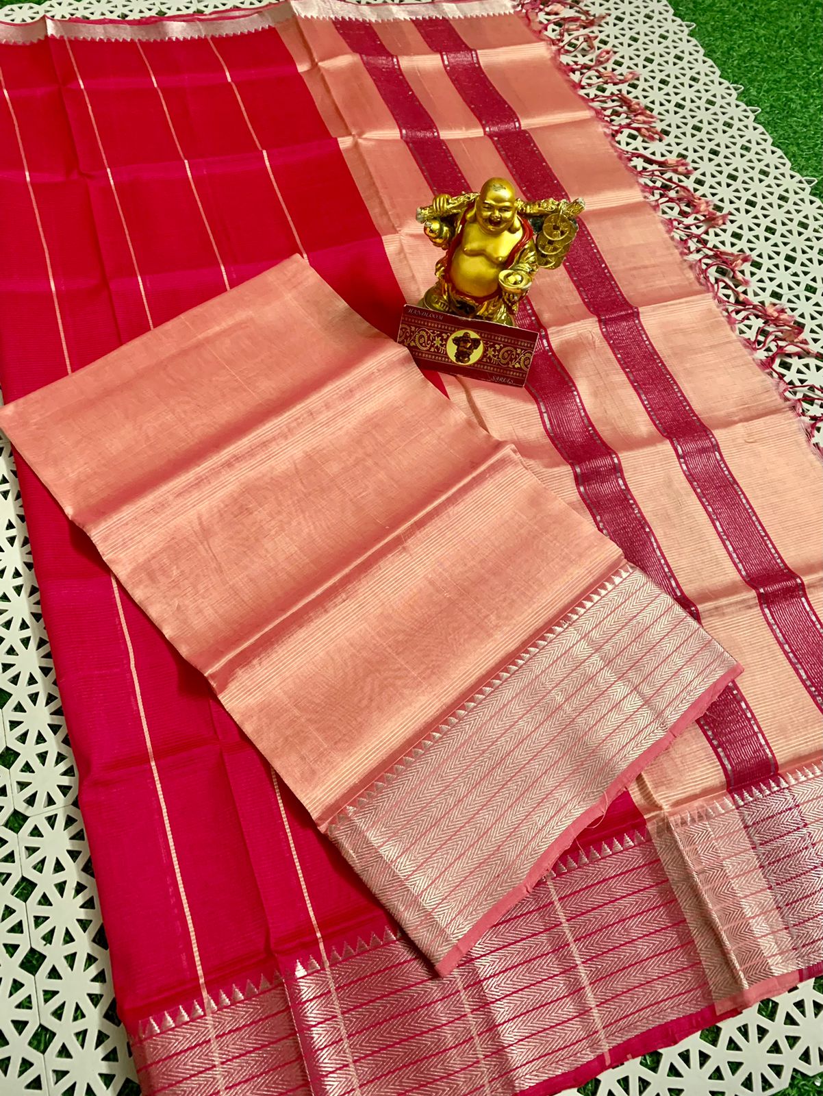 Pure Handloom Mangalagiri Dress Material