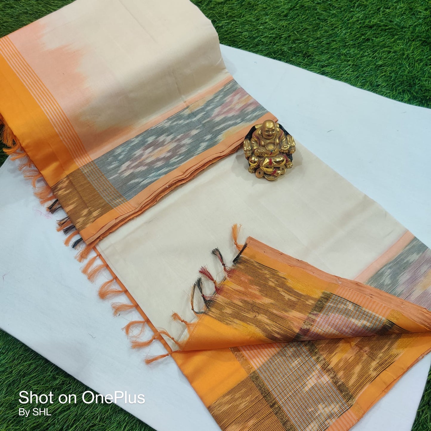 Pure handloom tripura silk cotton saree