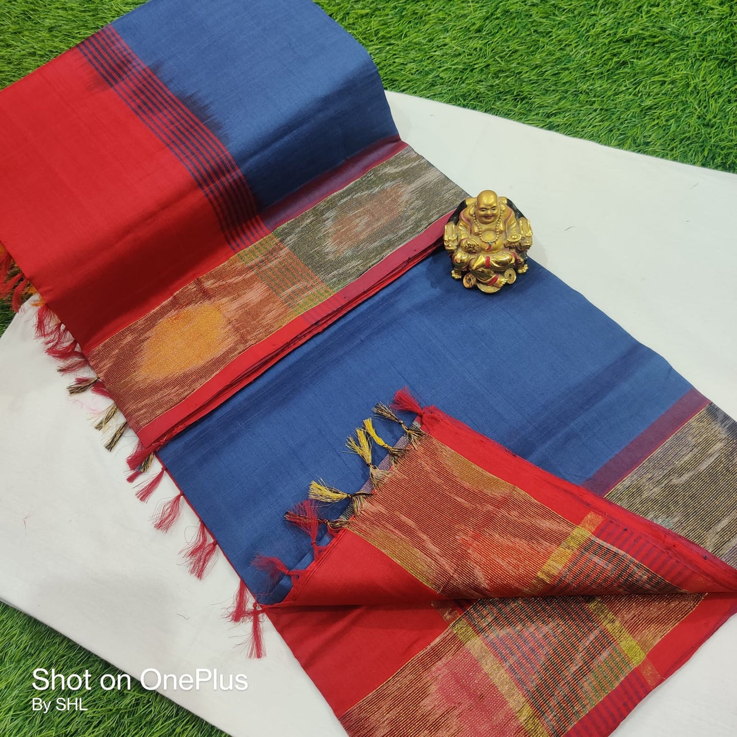 Pure handloom tripura silk cotton saree