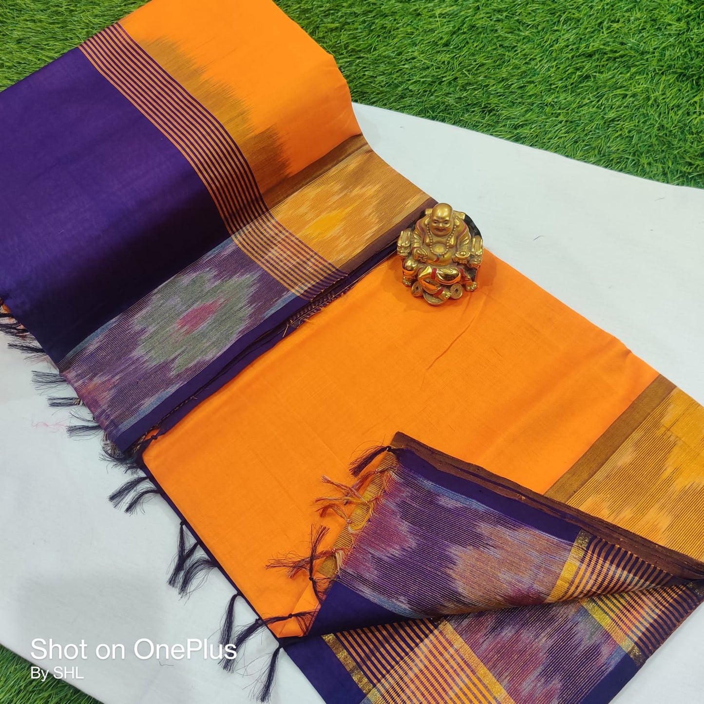 Pure handloom tripura silk cotton saree