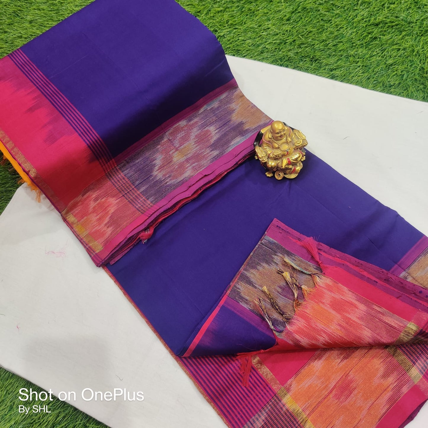 Pure handloom tripura silk cotton saree