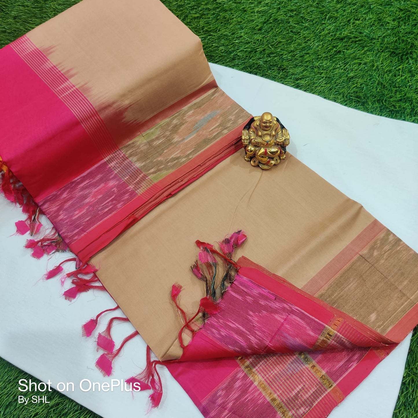 Pure handloom tripura silk cotton saree