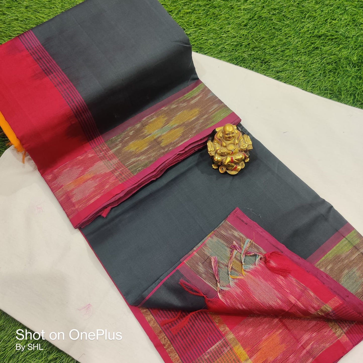 Pure handloom tripura silk cotton saree