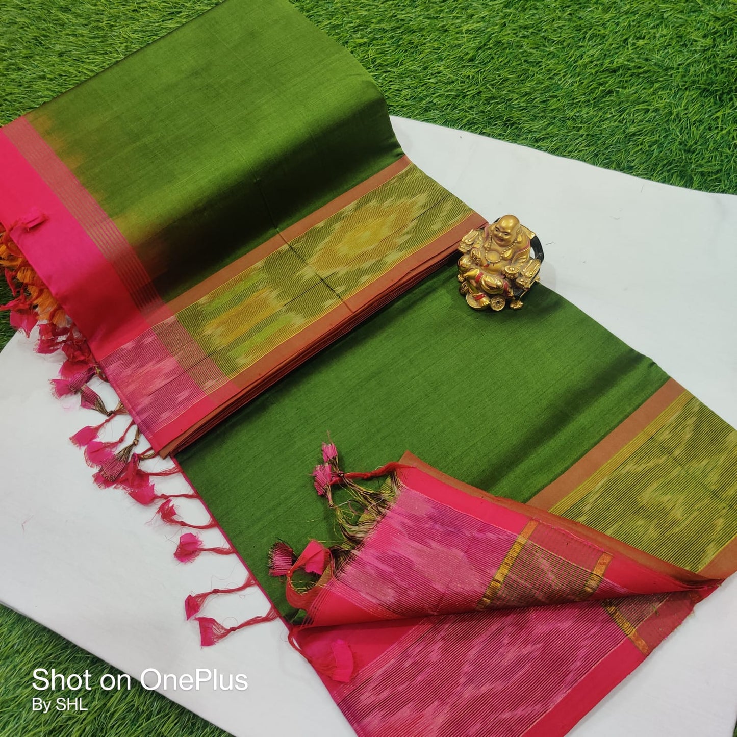 Pure handloom tripura silk cotton saree