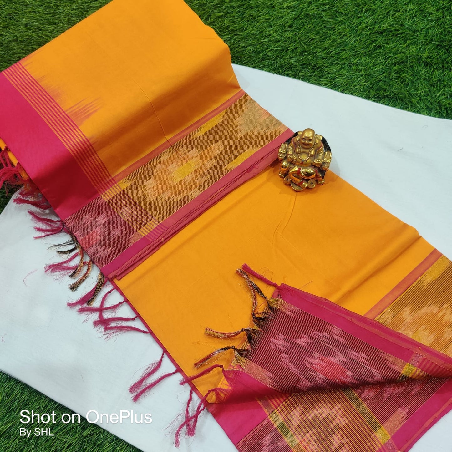 Pure handloom tripura silk cotton saree