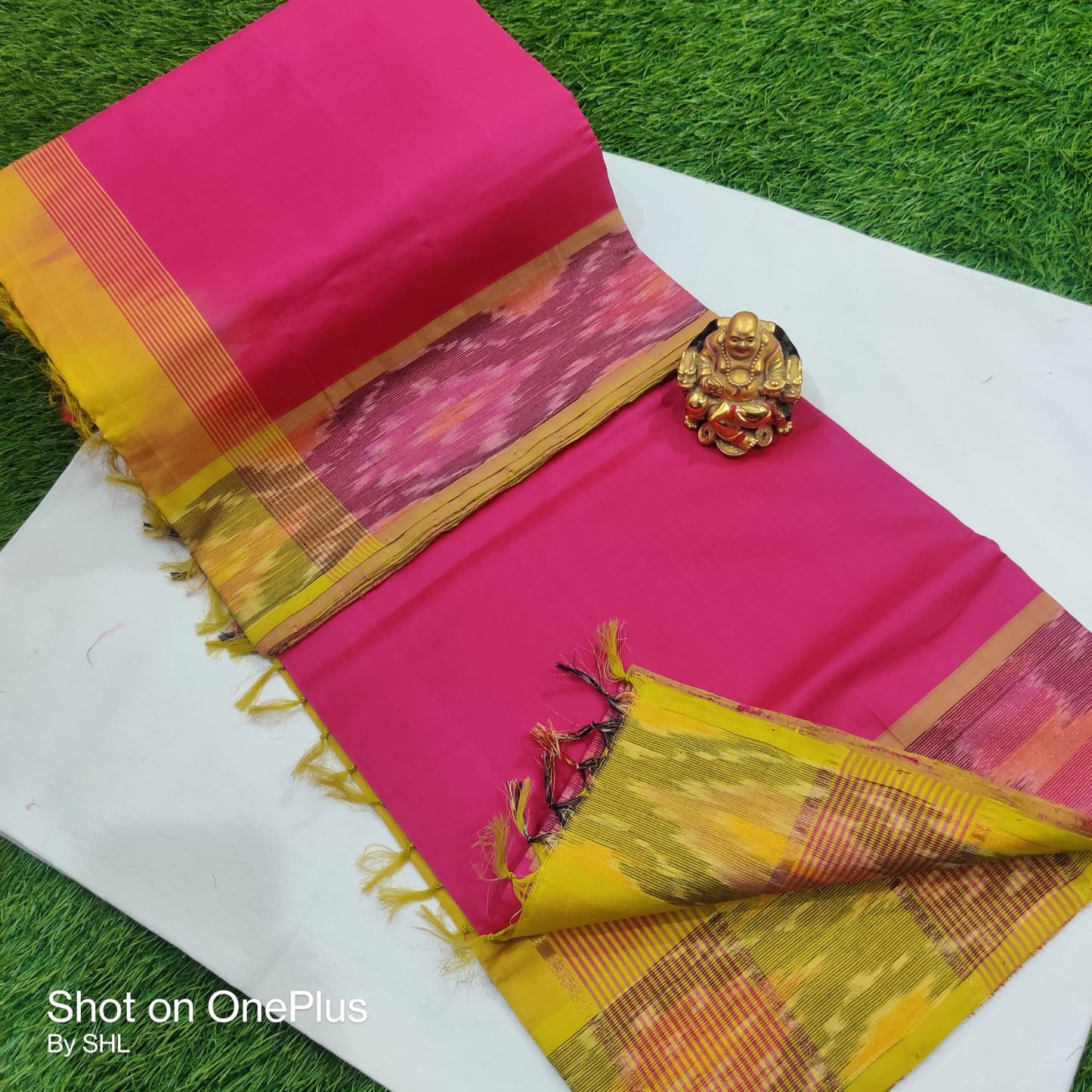 Pure handloom tripura silk cotton saree