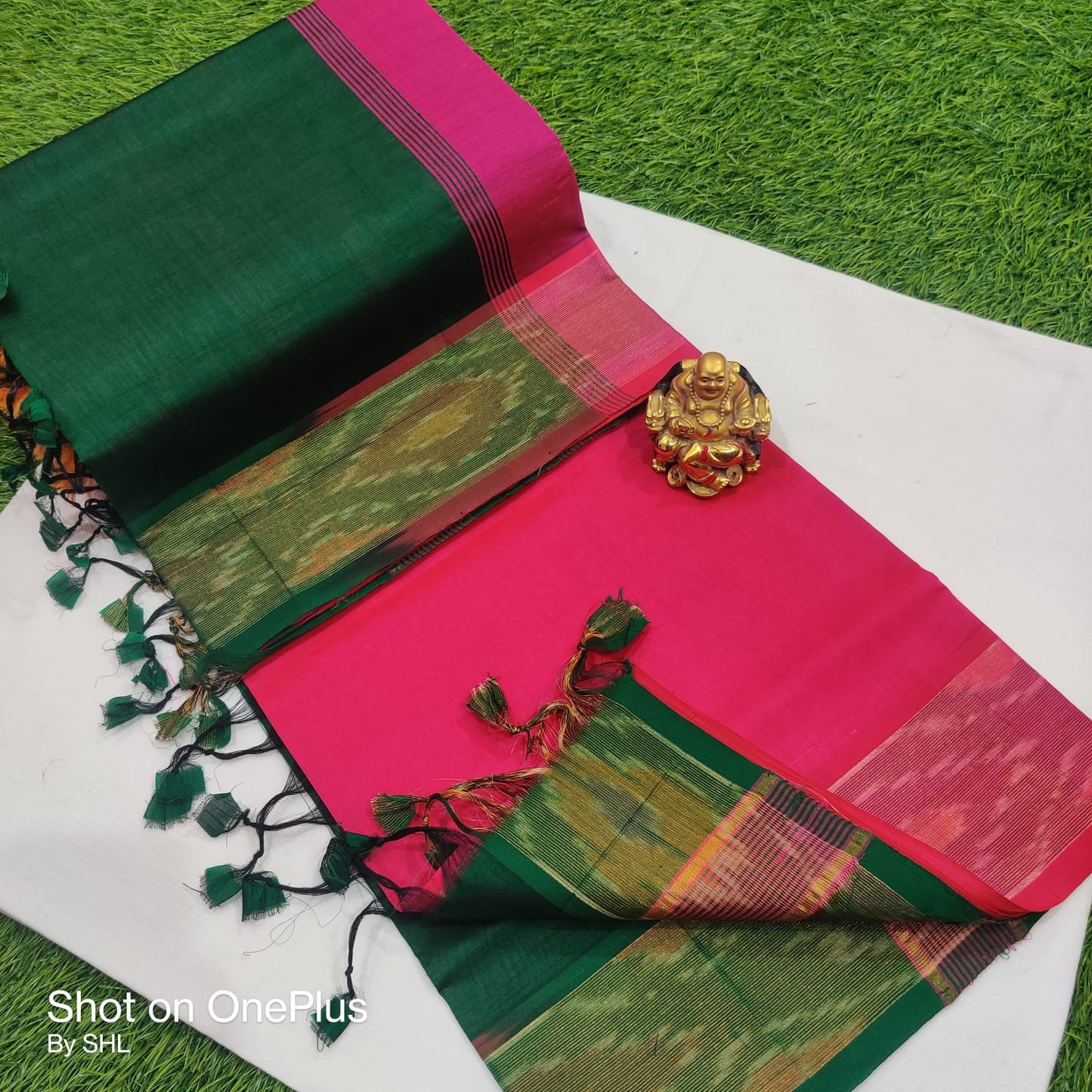 Pure handloom tripura silk cotton saree