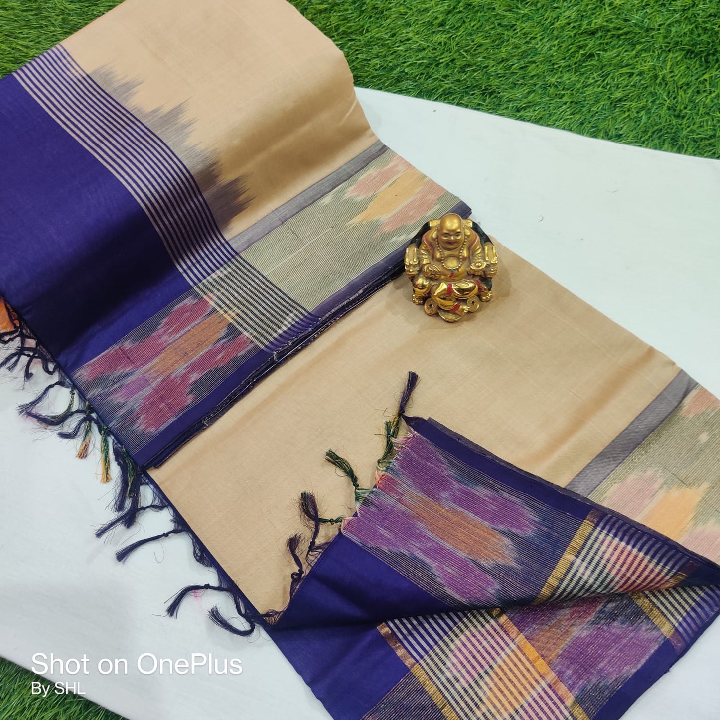 Pure handloom tripura silk cotton saree
