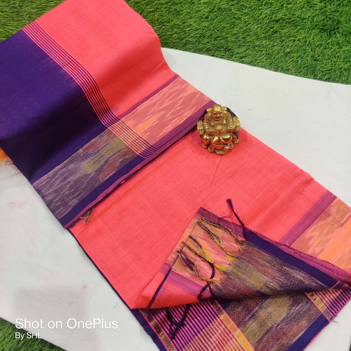 Pure handloom tripura silk cotton saree