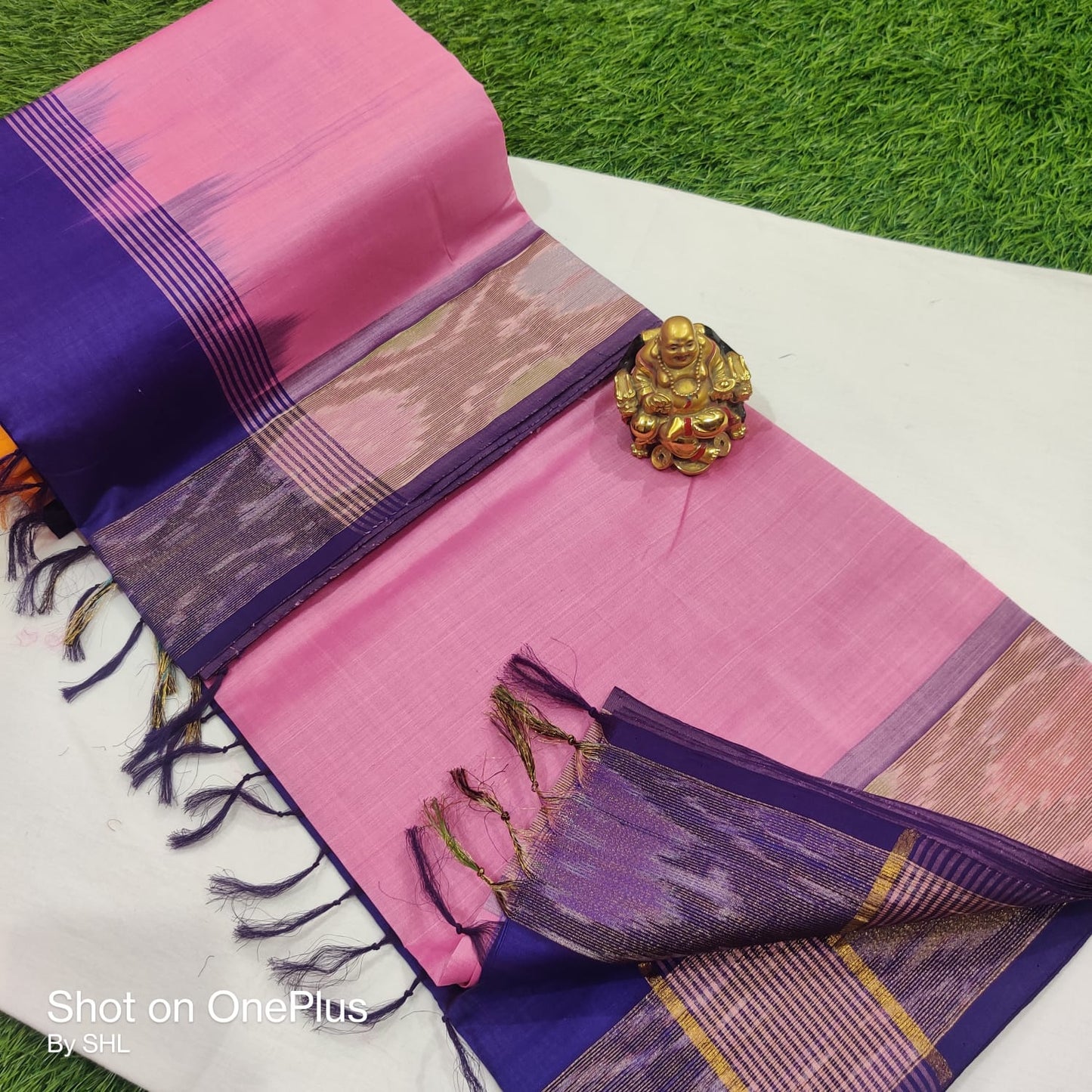 Pure handloom tripura silk cotton saree