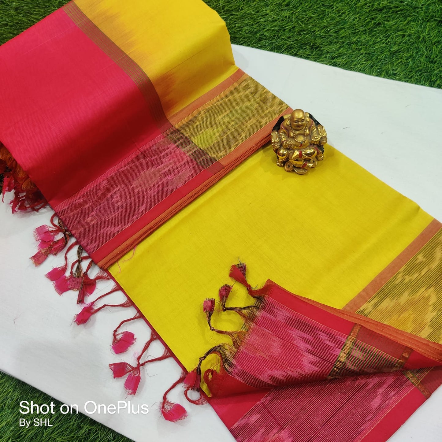 Pure handloom tripura silk cotton saree