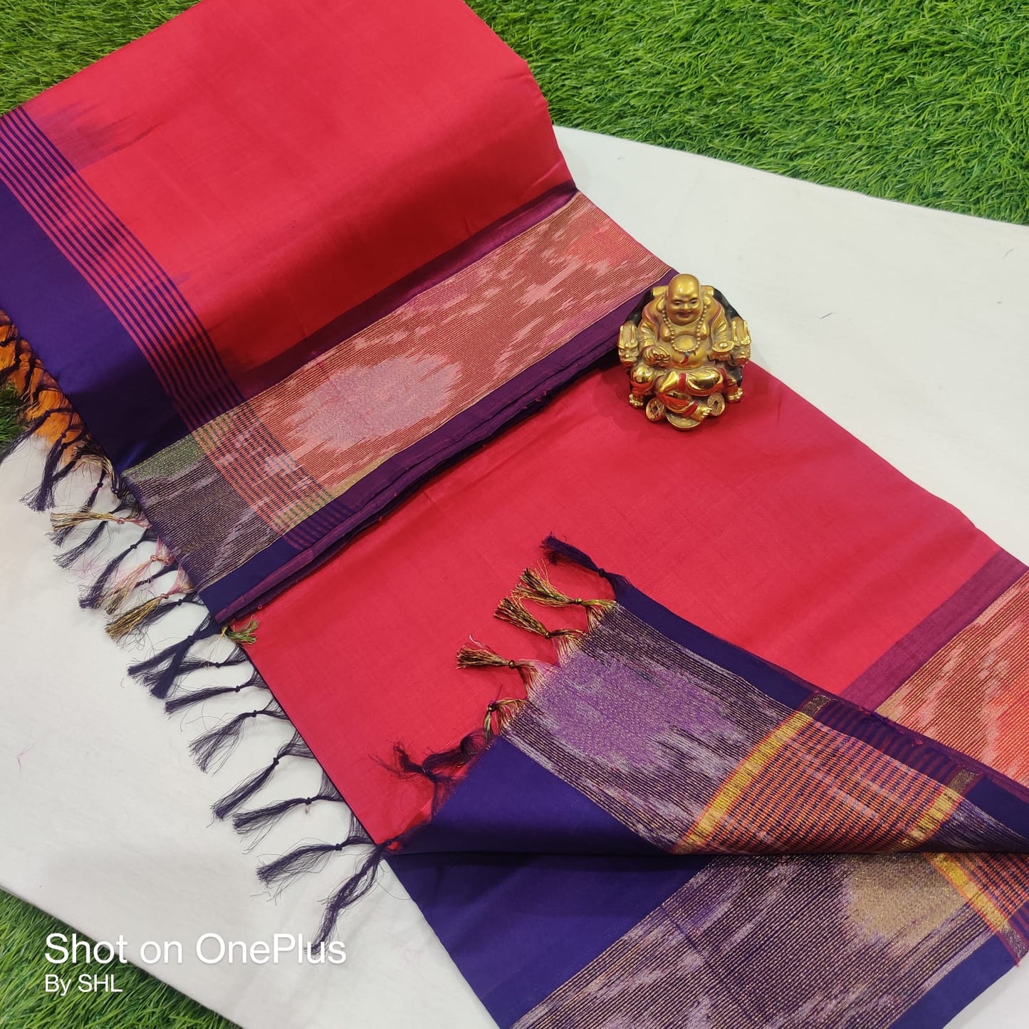 Pure handloom tripura silk cotton saree