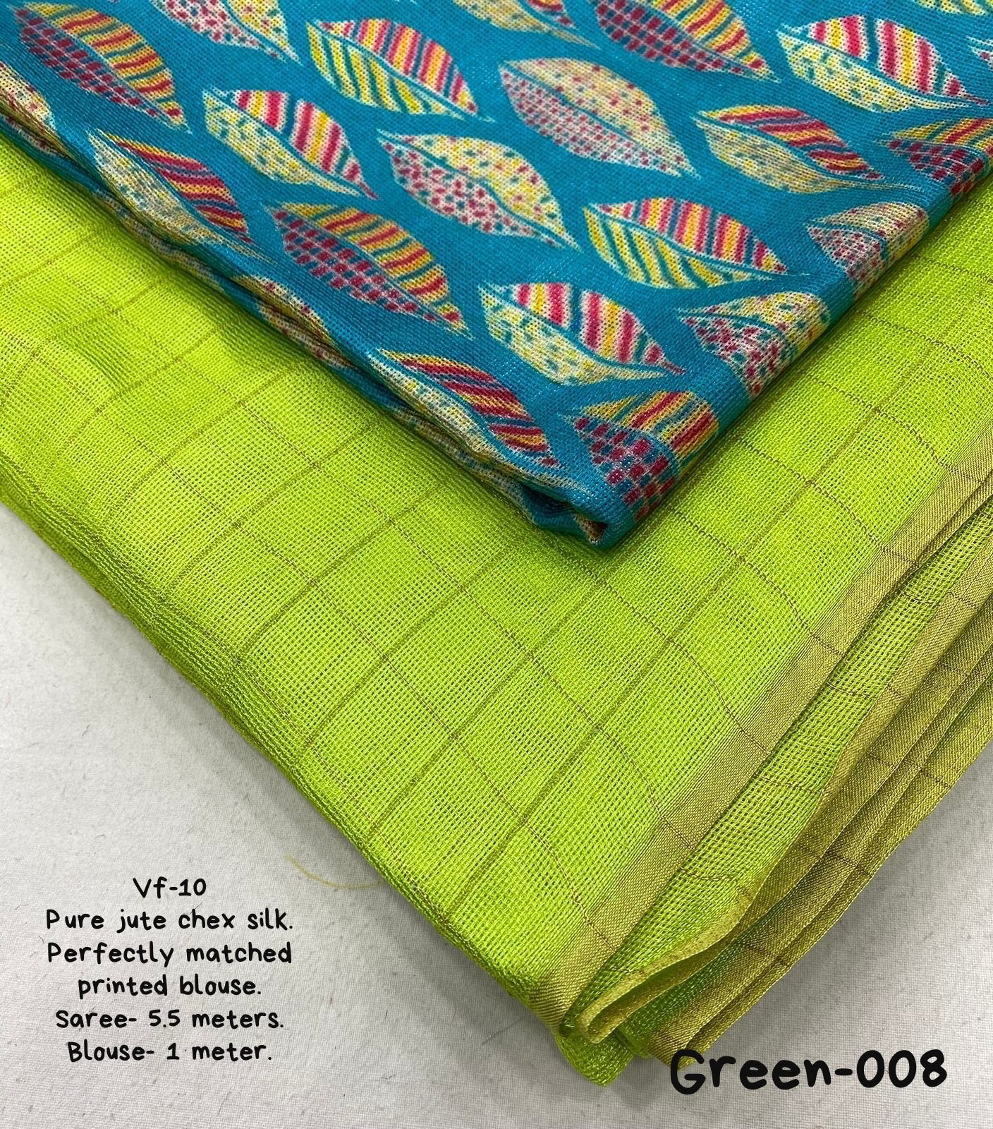 Pure jute silk saree