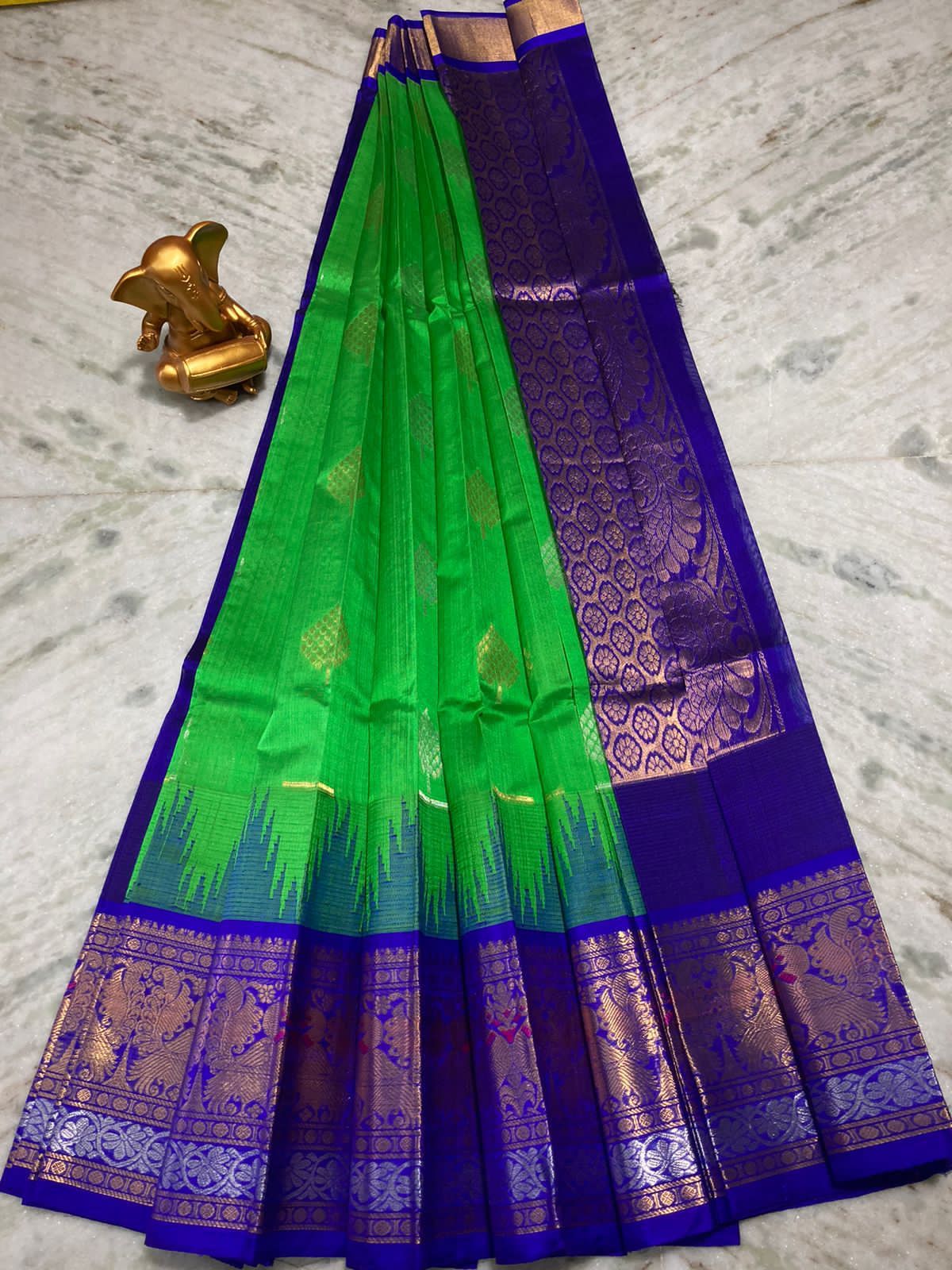 Pure Mangalagiri Kuppadam Pattu Saree