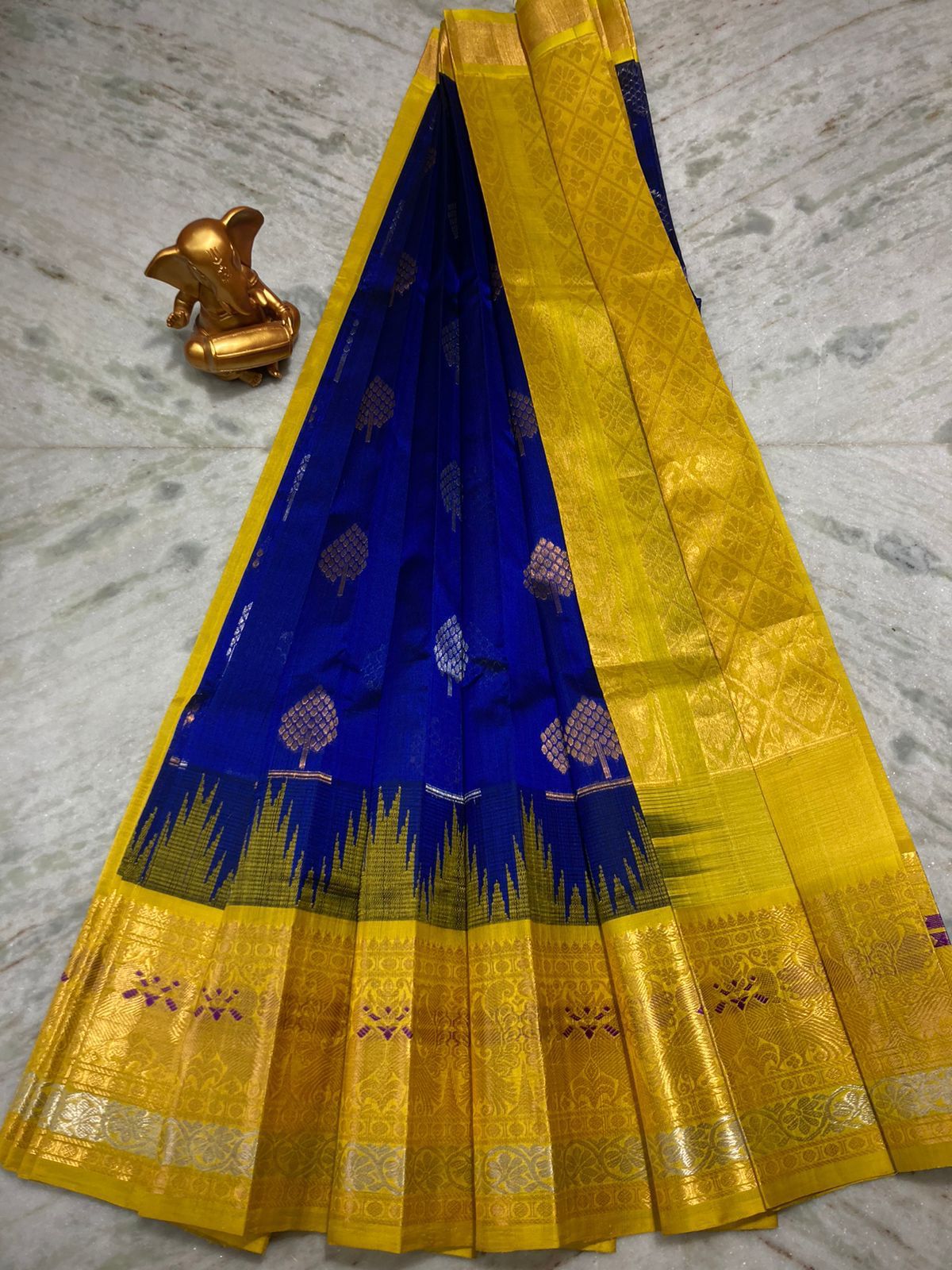 Pure Mangalagiri Kuppadam Pattu Saree