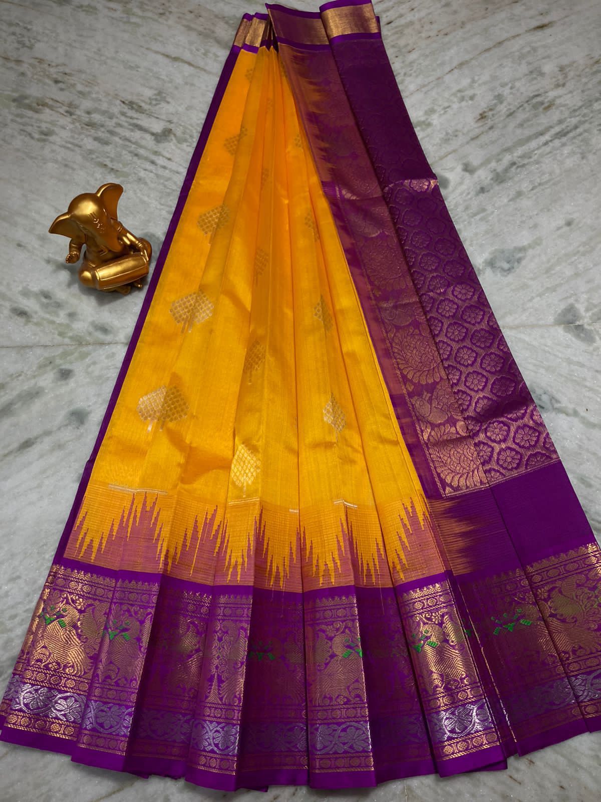 Pure Mangalagiri Kuppadam Pattu Saree