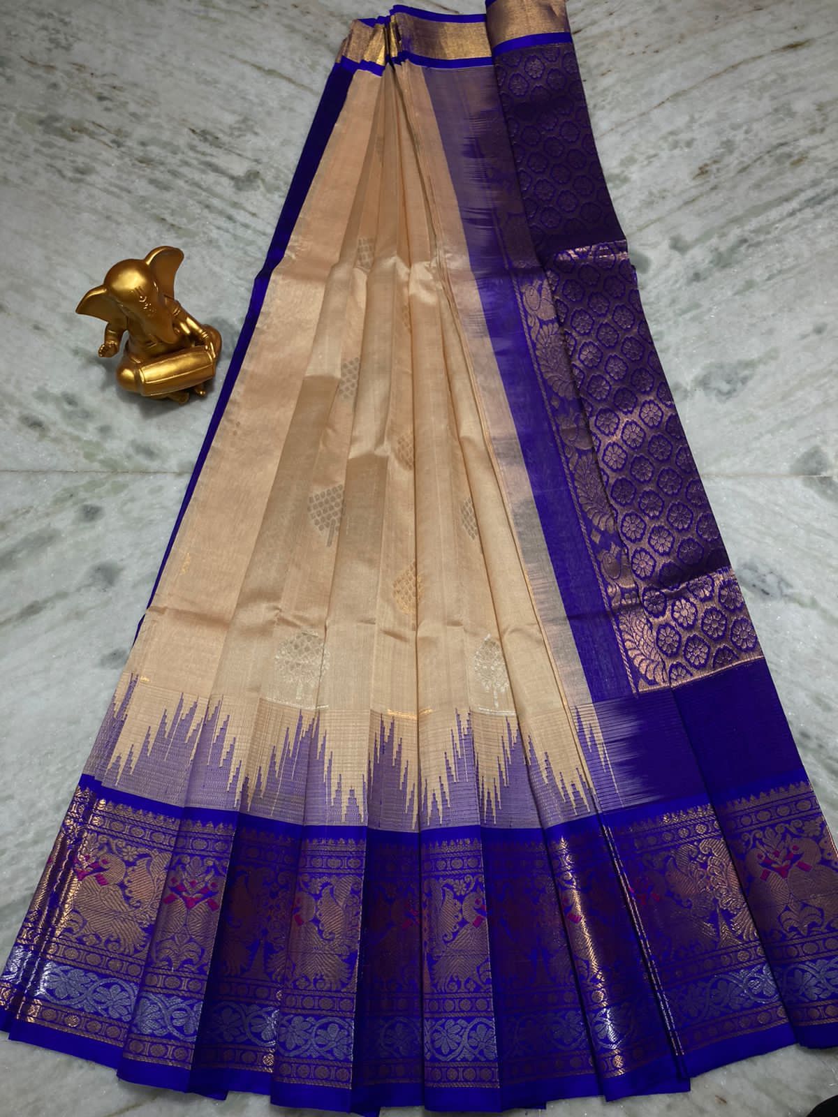 Pure Mangalagiri Kuppadam Pattu Saree