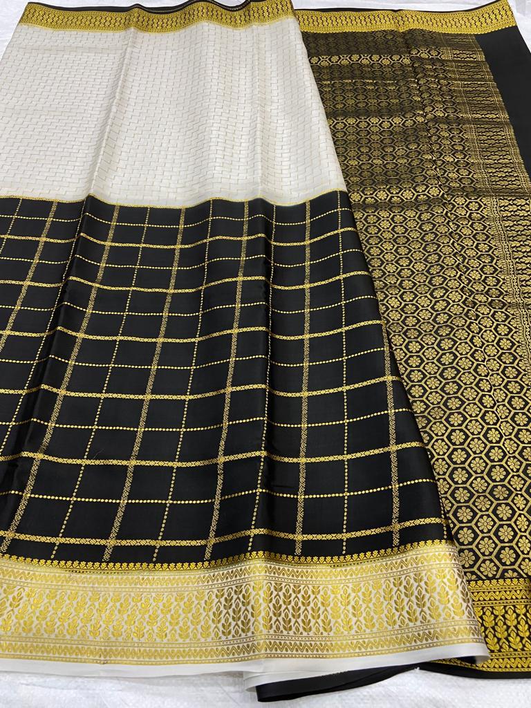 Pure Mysore Crepe Silk Saree