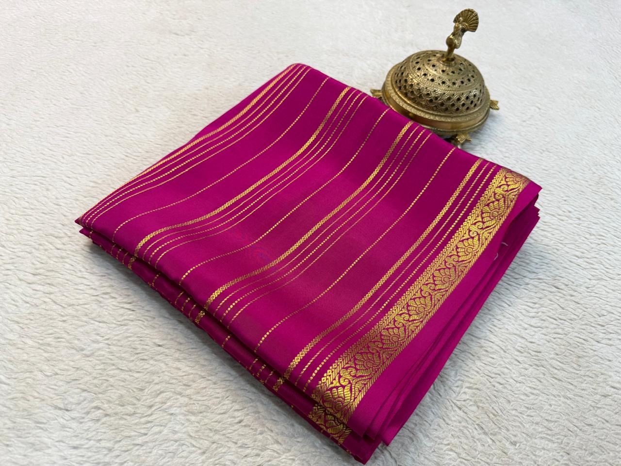 Pure Mysore Silk CSG Saree
