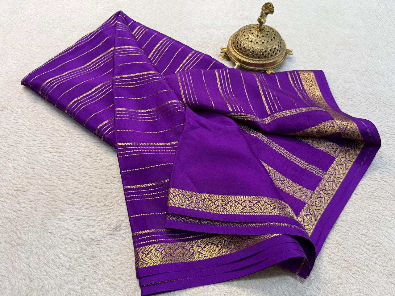 Pure Mysore Silk CSG Saree