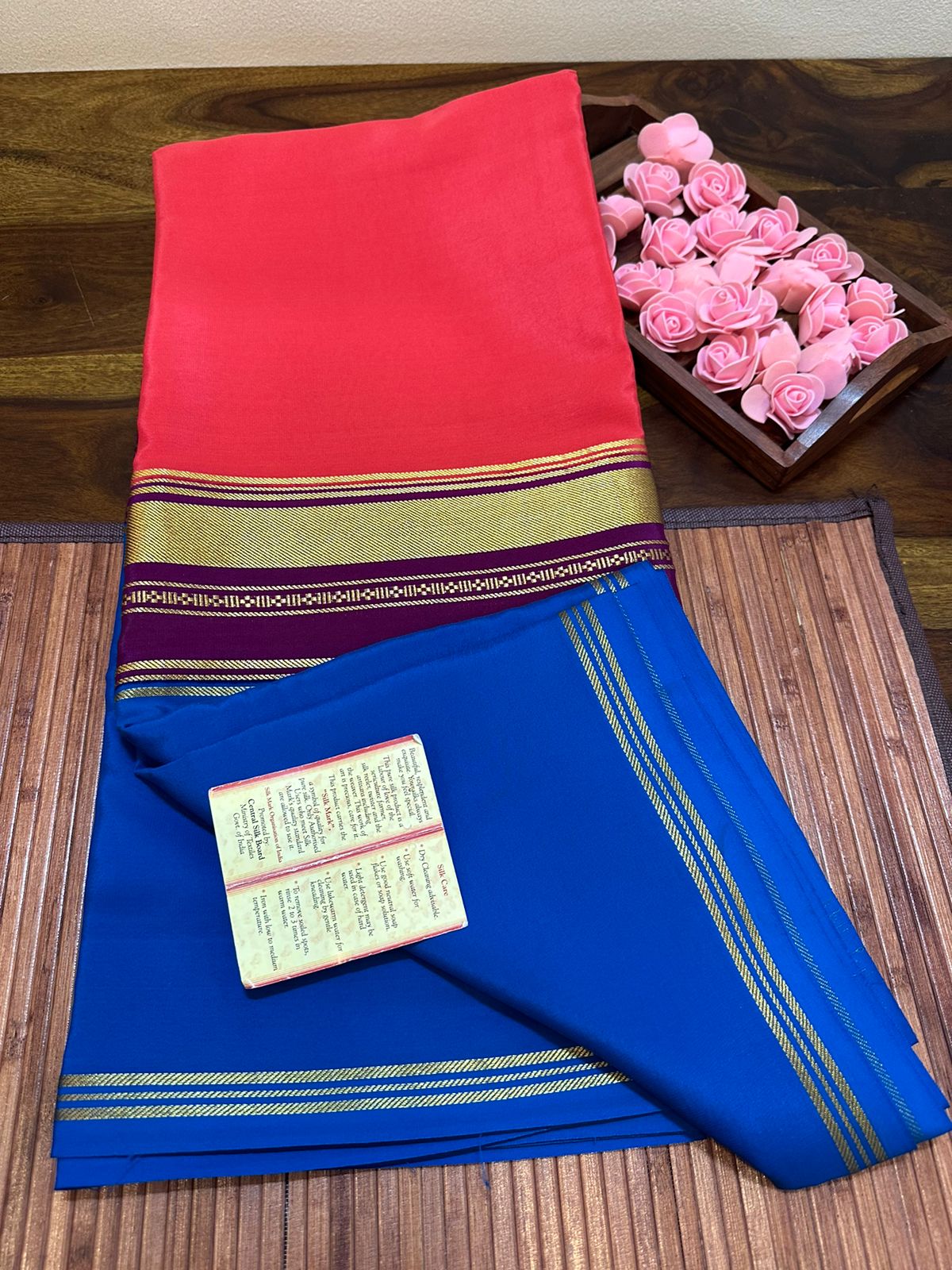 Pure mysore silk saree