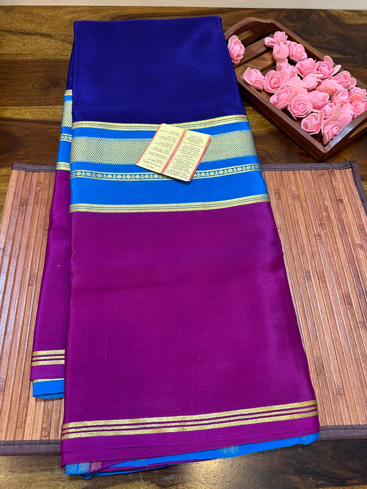 Pure mysore silk saree