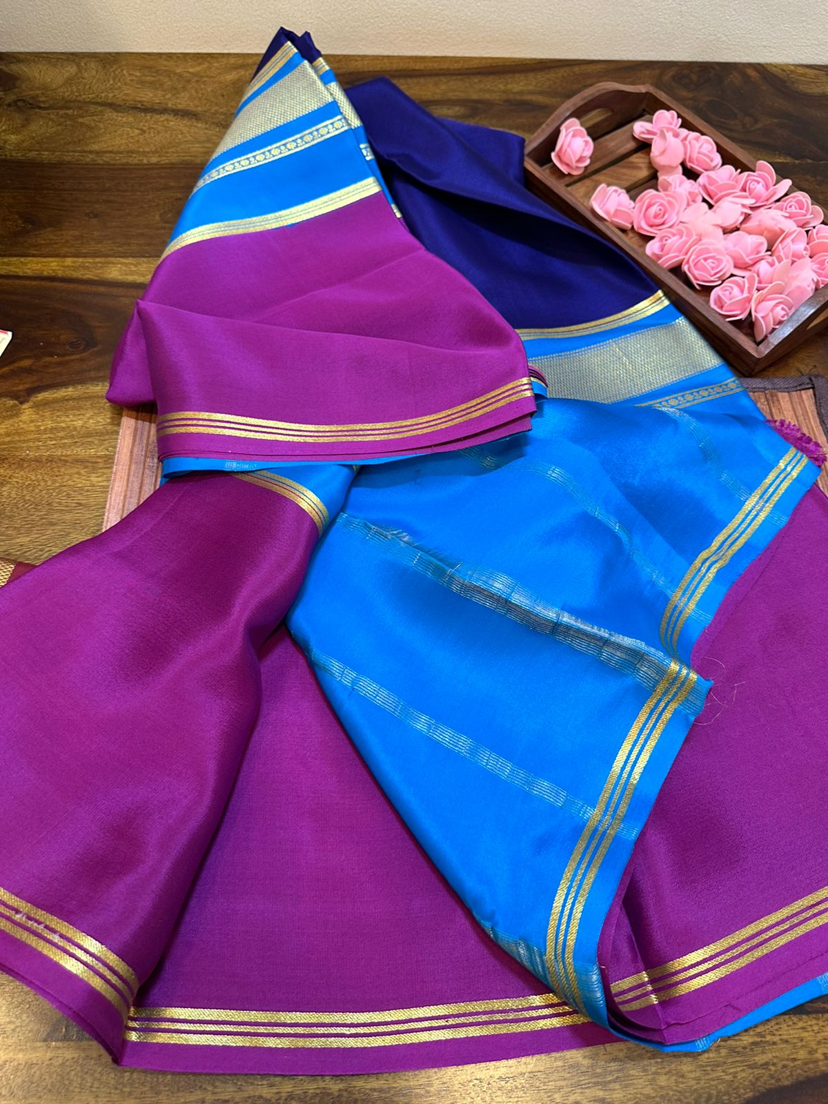 Pure mysore silk saree