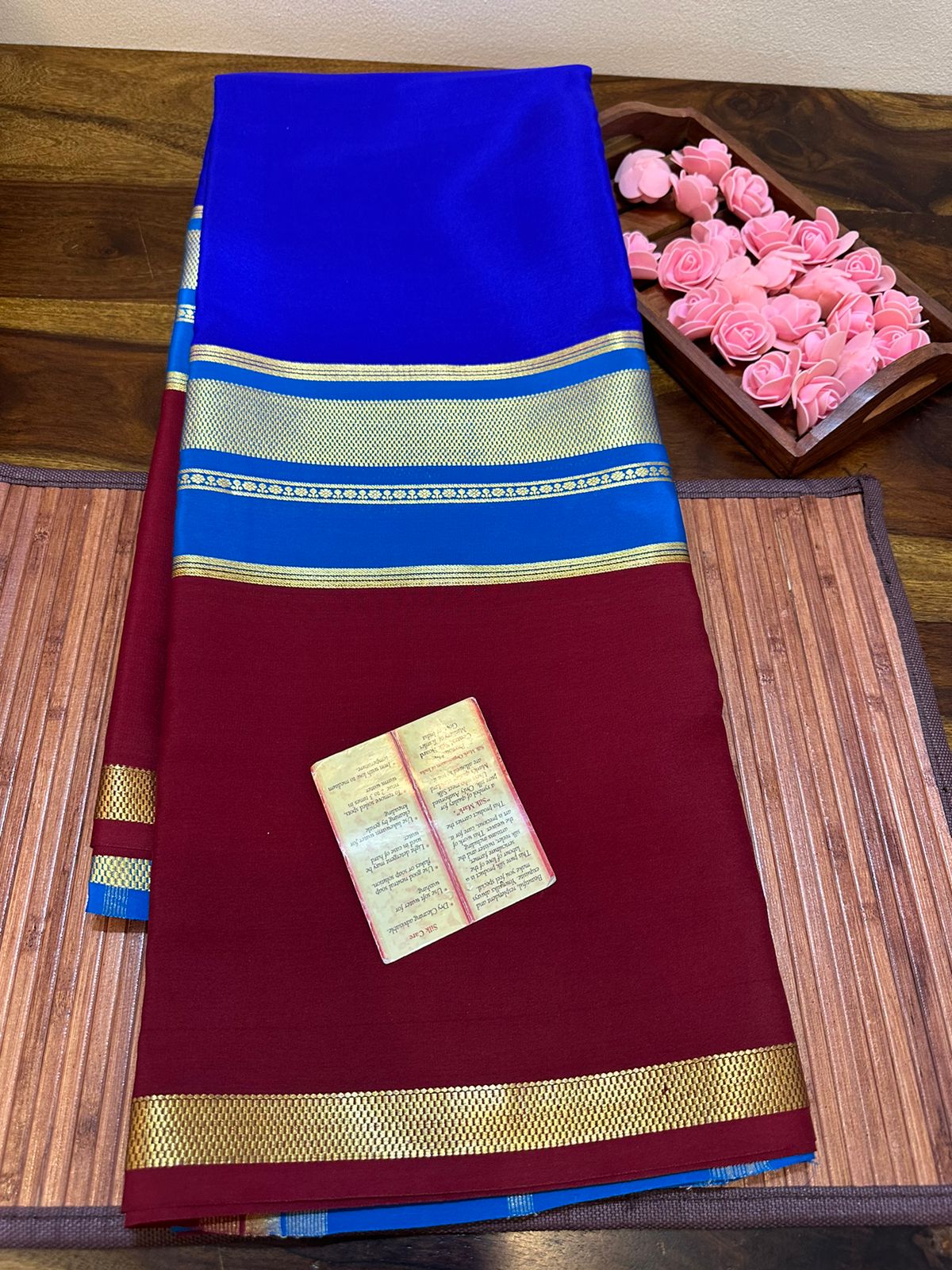 Pure mysore silk saree