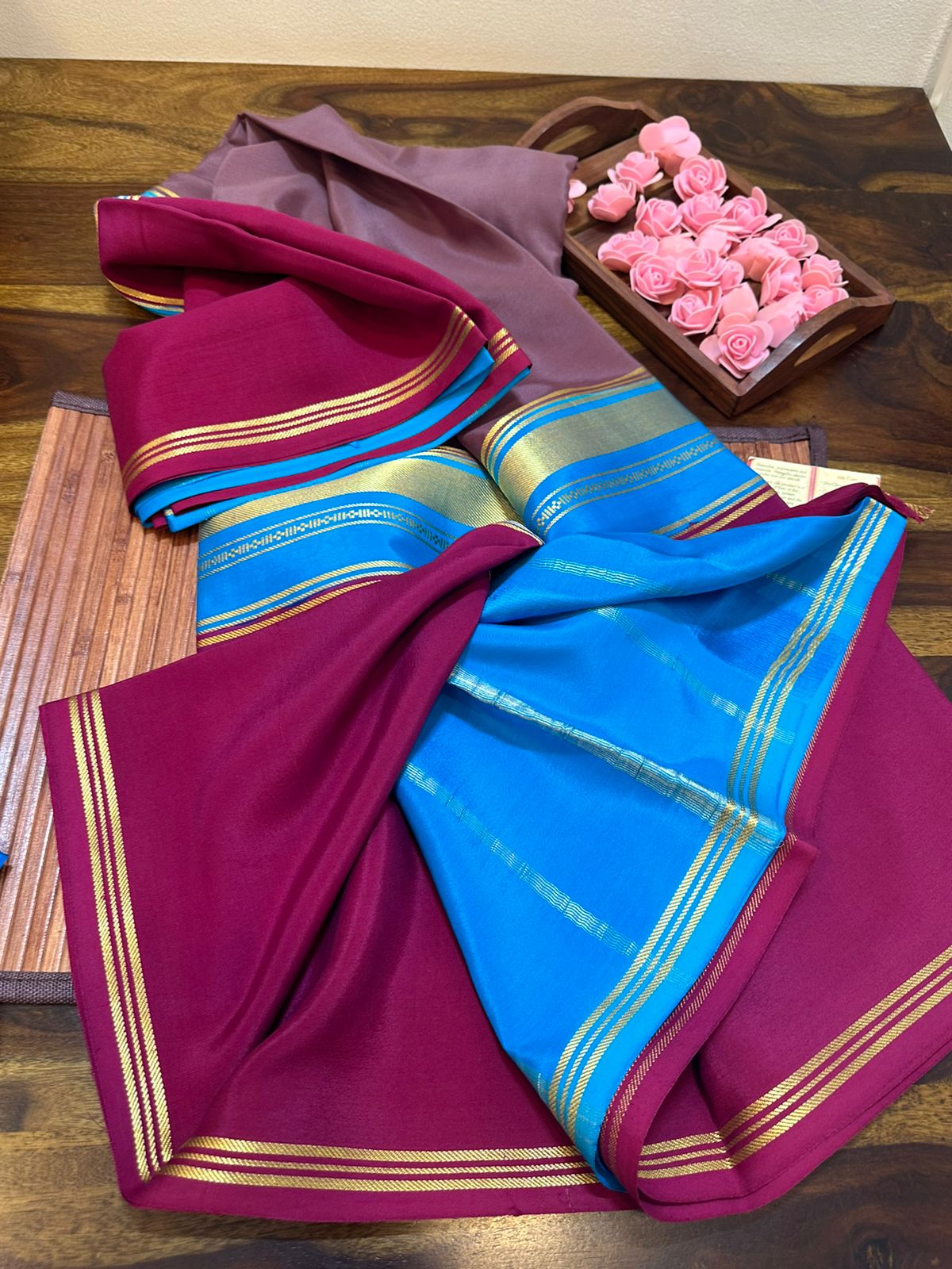 Pure mysore silk saree