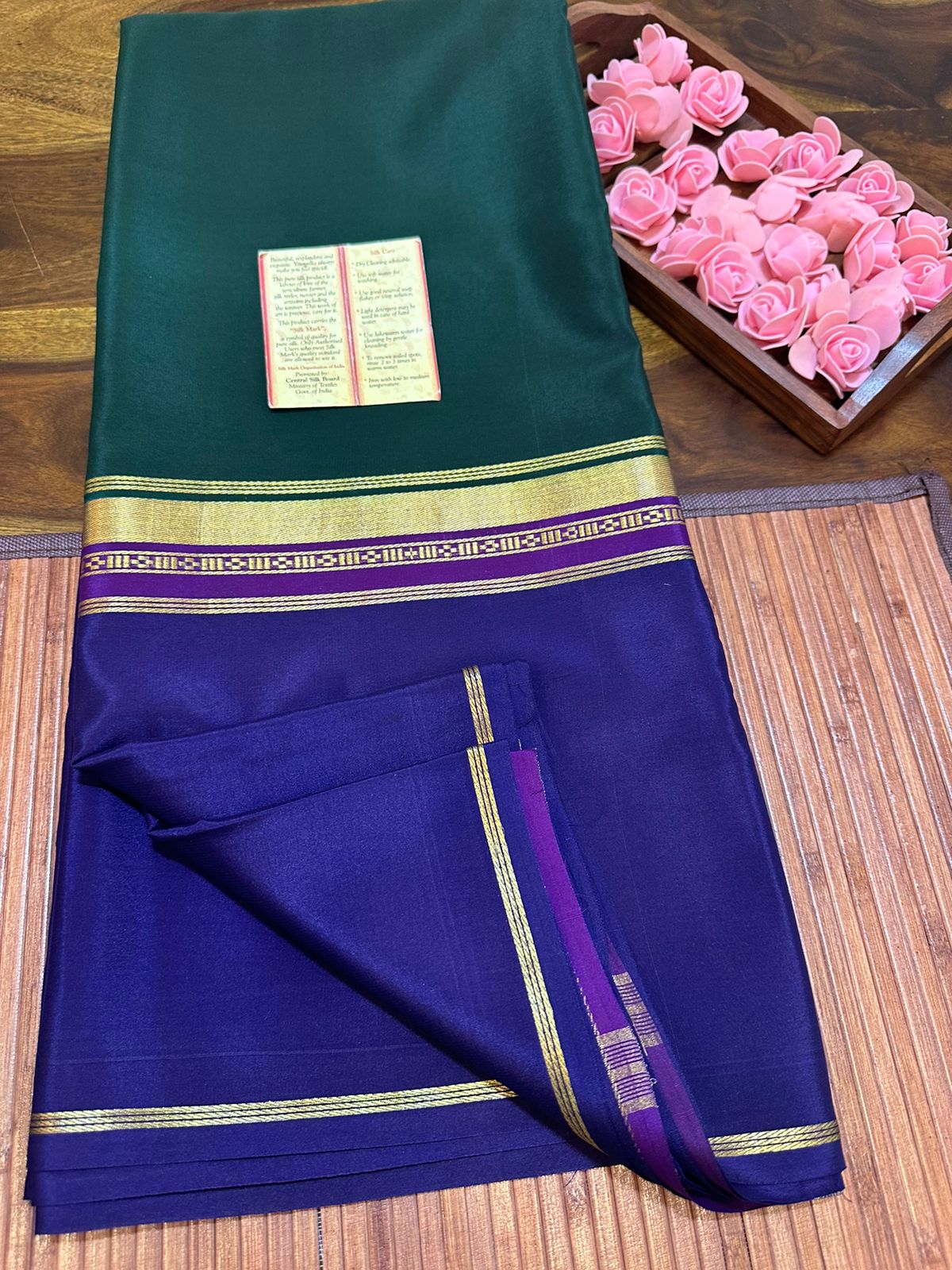 Pure mysore silk saree