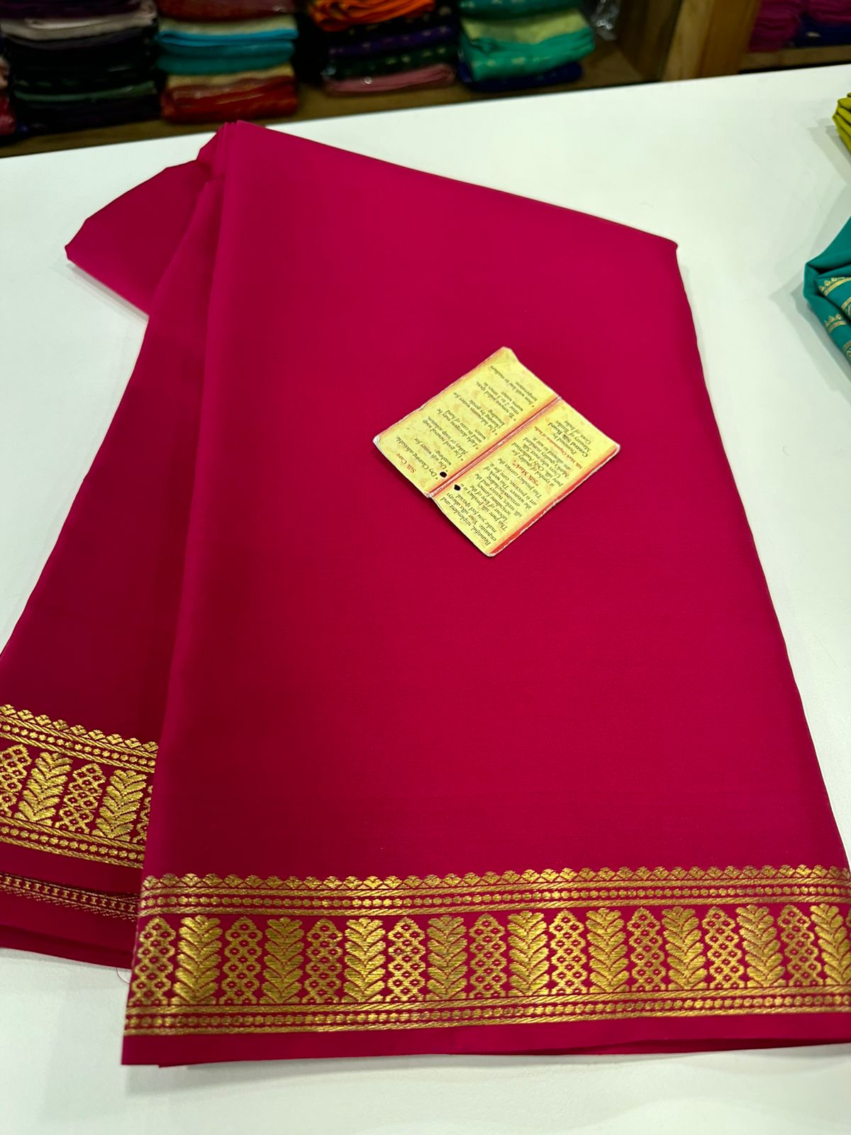 Pure Mysore Silk Saree