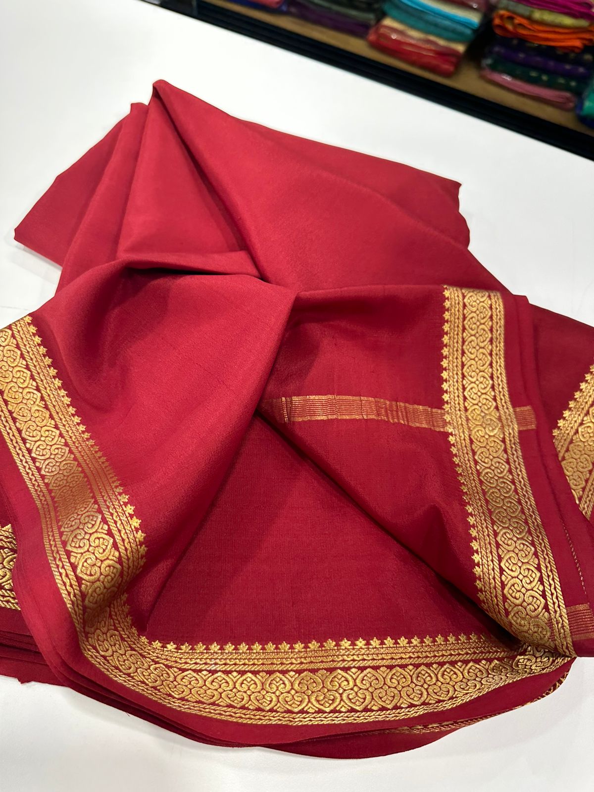 Pure Mysore Silk Saree