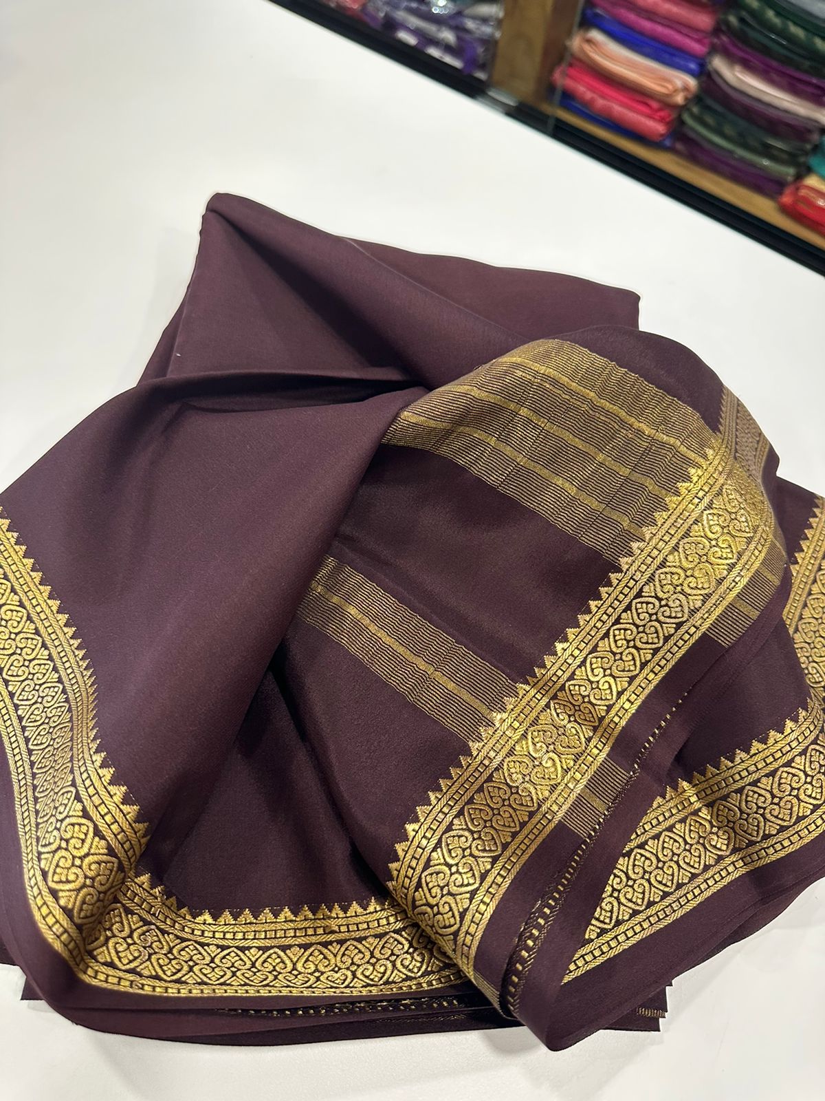 Pure Mysore Silk Saree