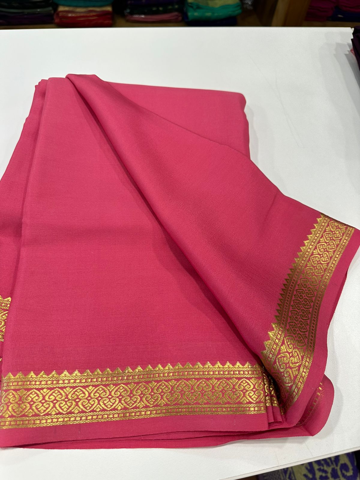 Pure Mysore Silk Saree