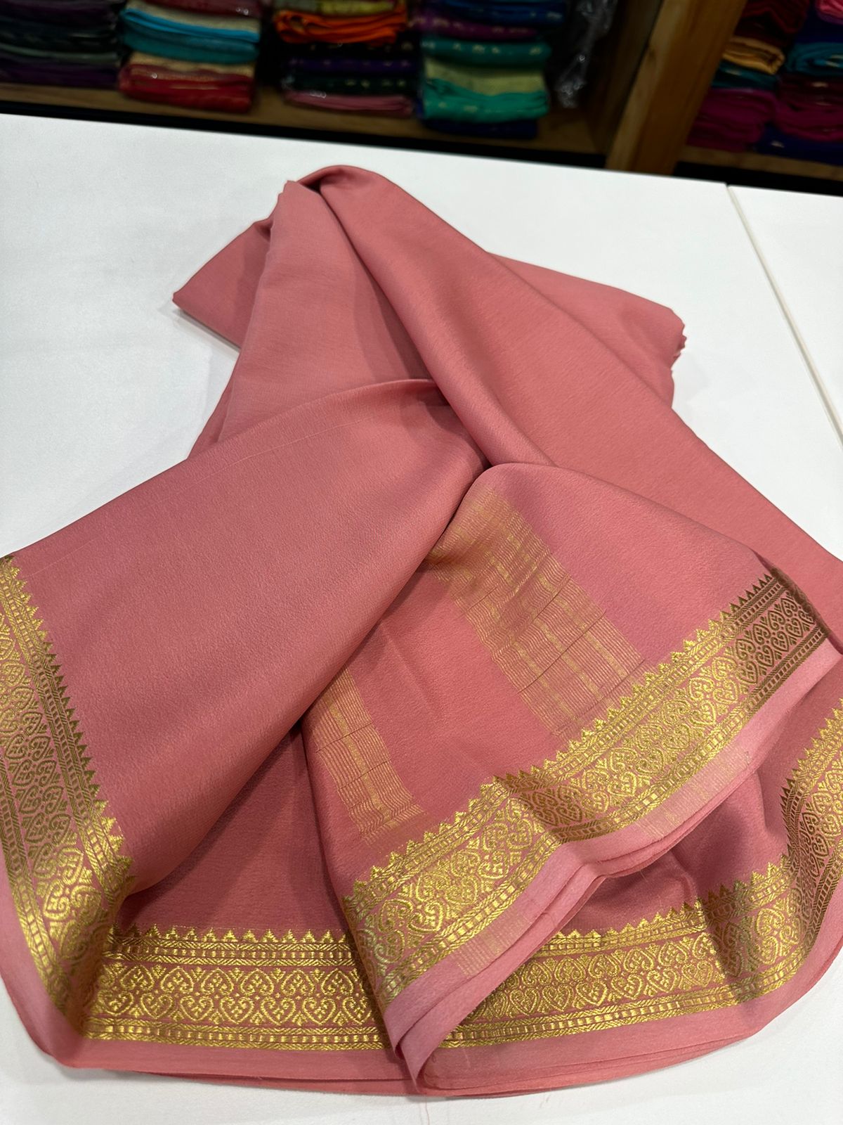 Pure Mysore Silk Saree