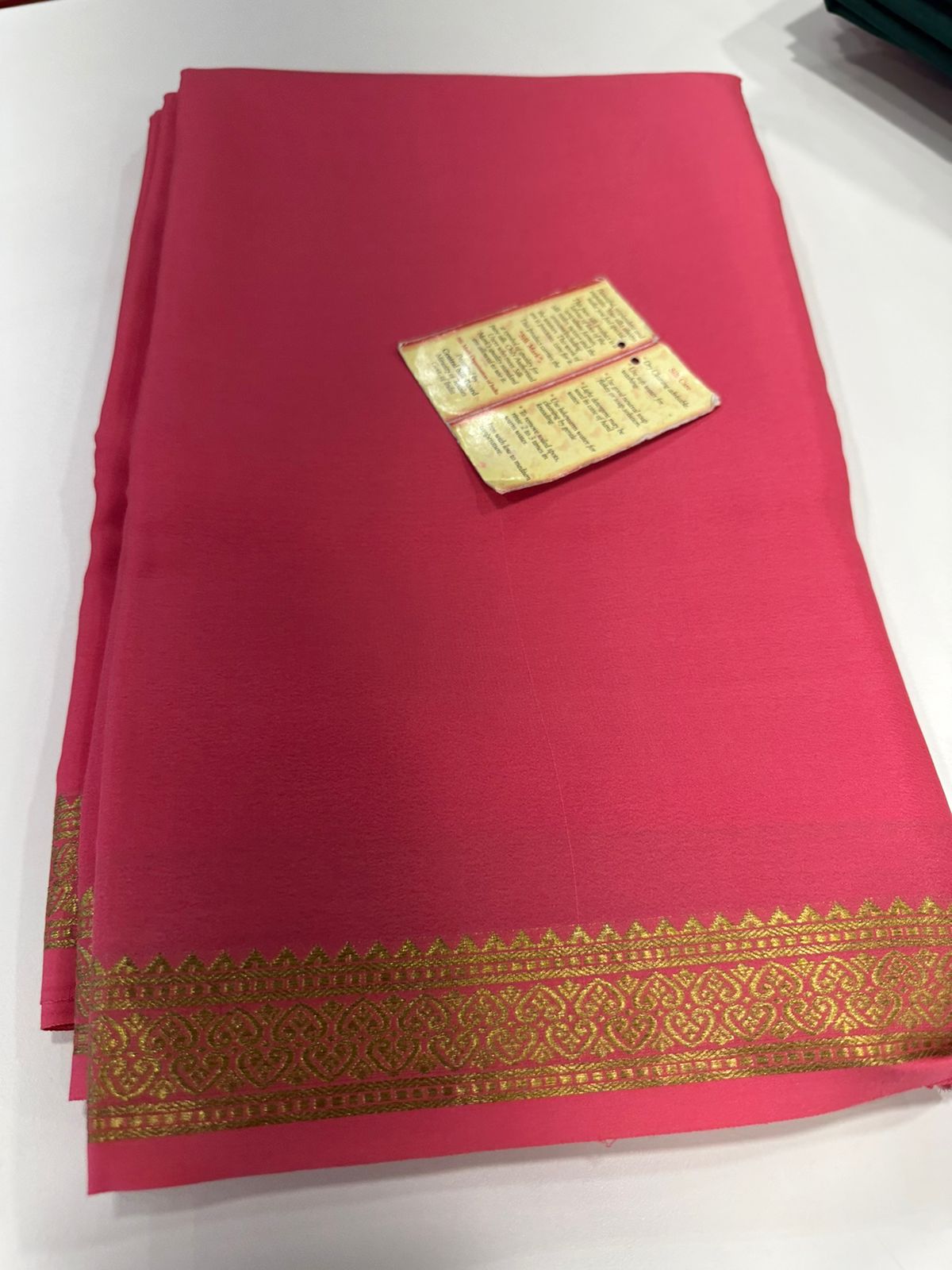 Pure Mysore Silk Saree