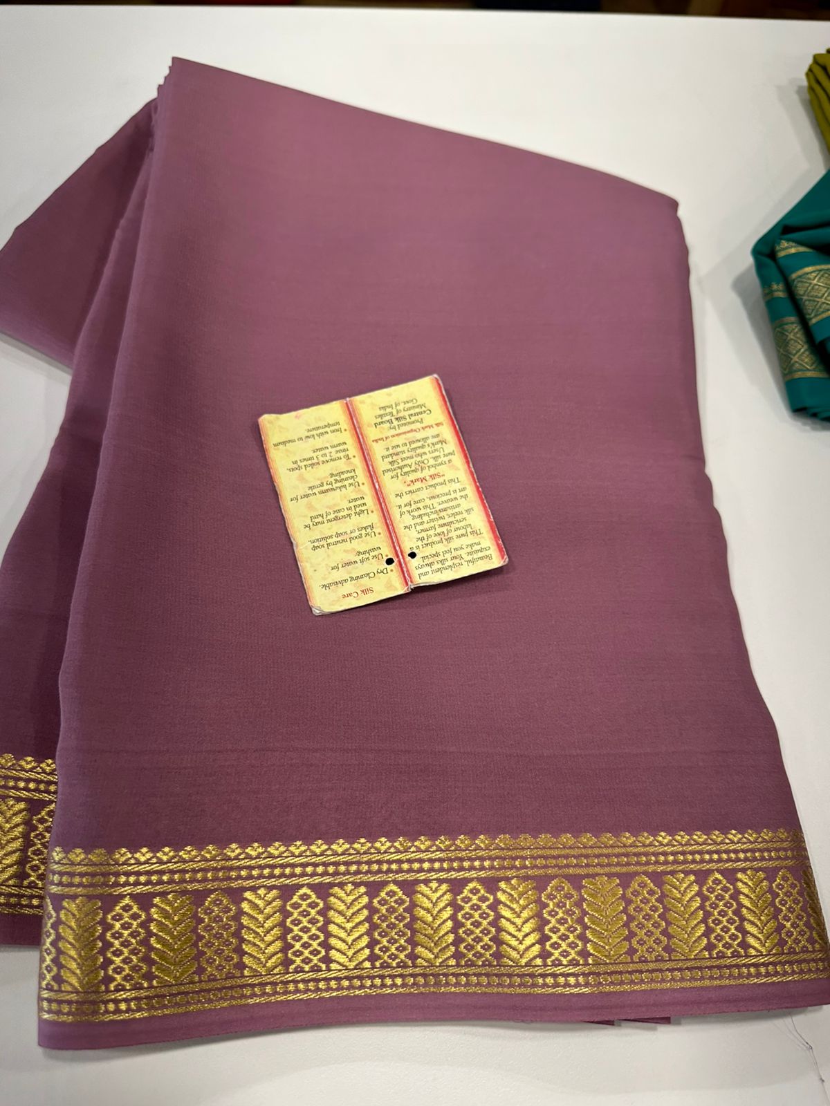 Pure Mysore Silk Saree