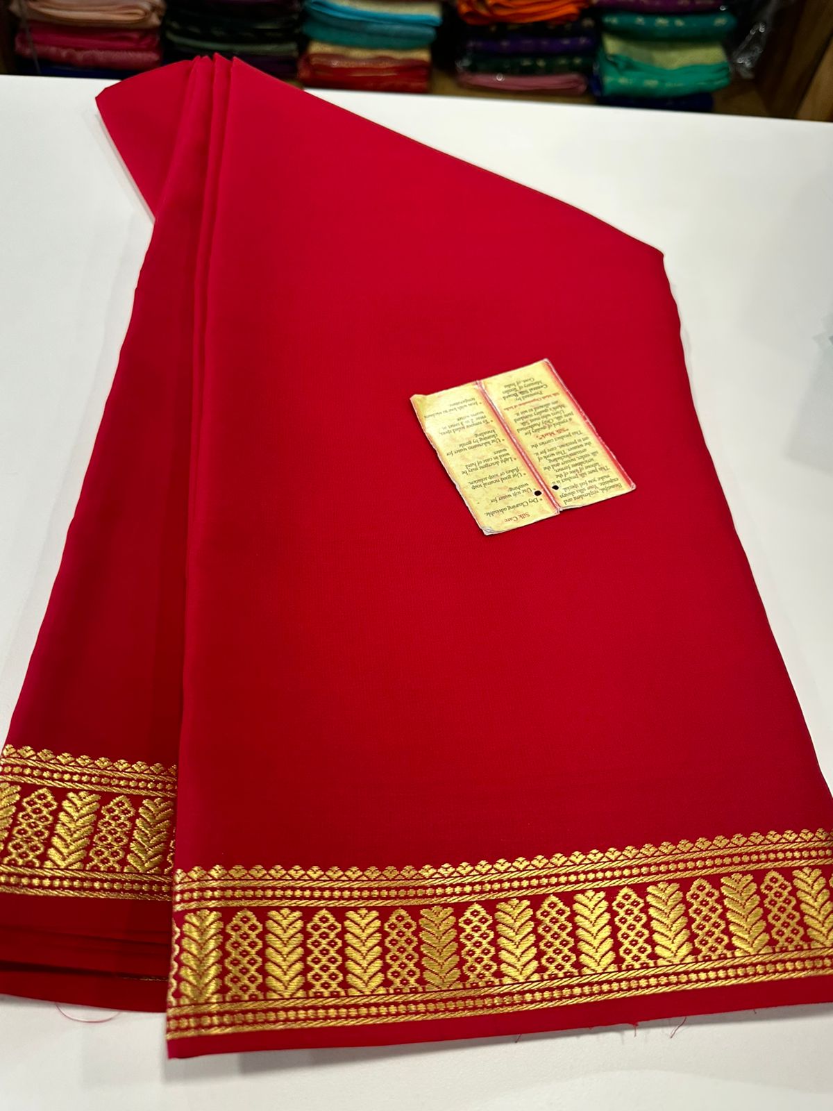 Pure Mysore Silk Saree