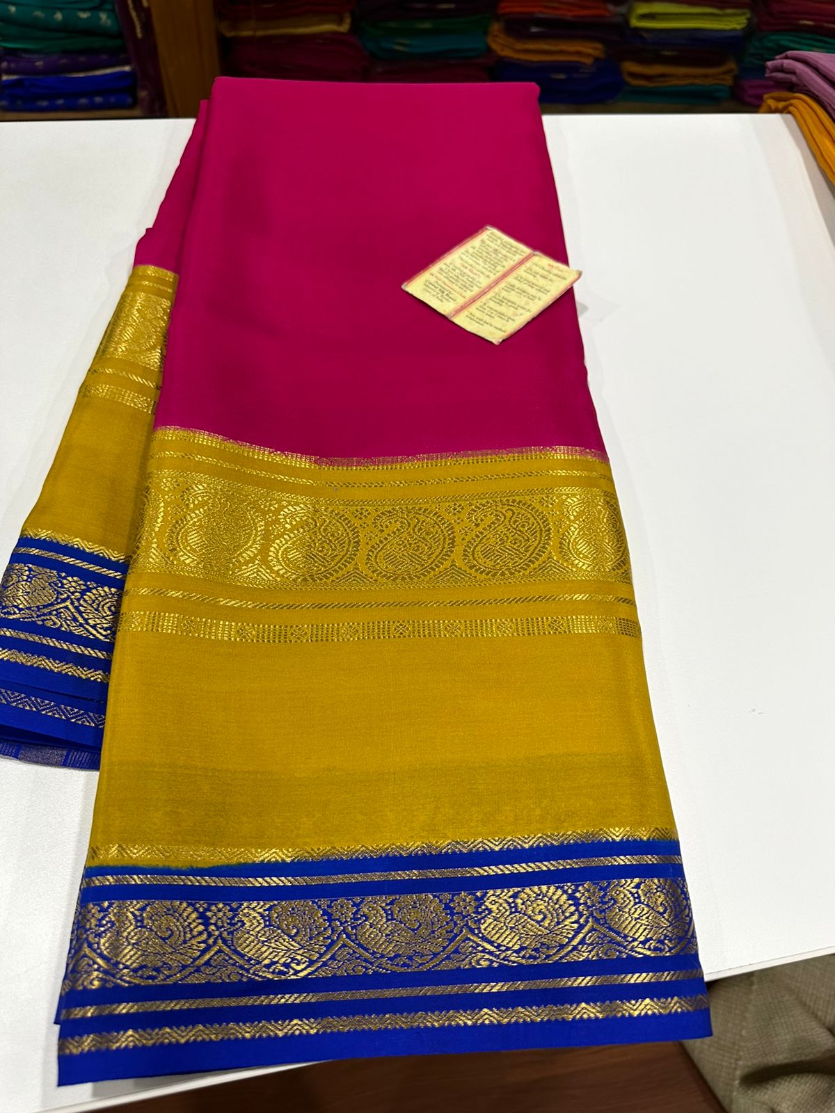 Pure Mysore Silk Saree