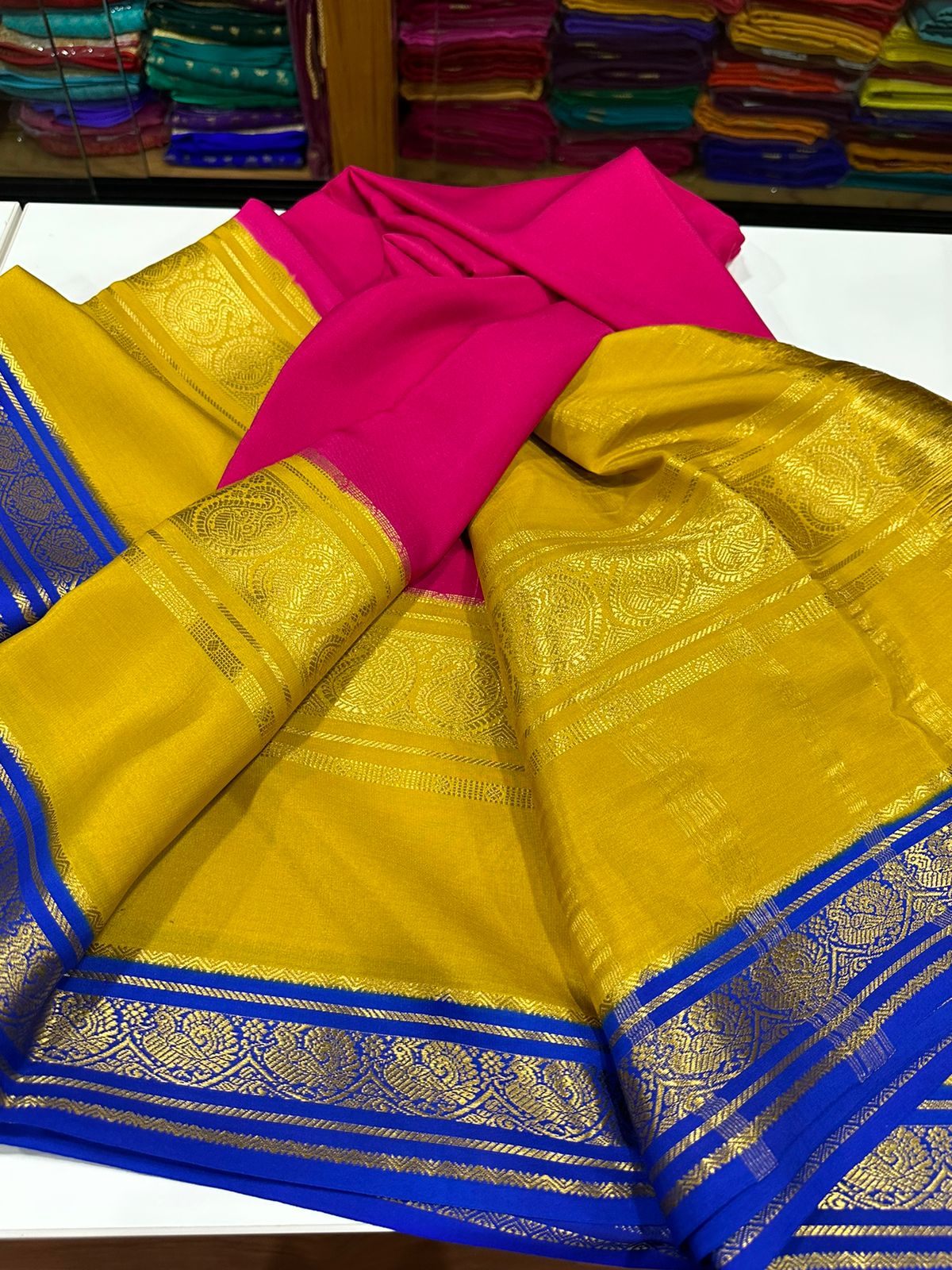 Pure Mysore Silk Saree