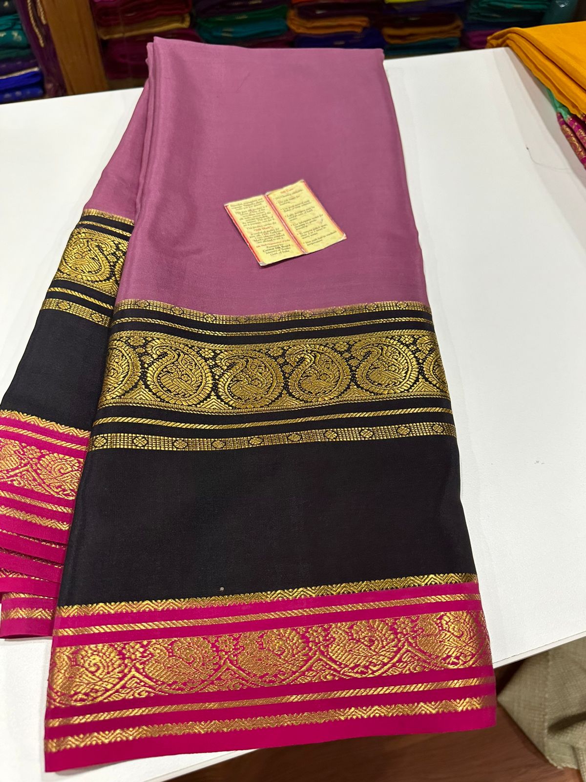 Pure Mysore Silk Saree
