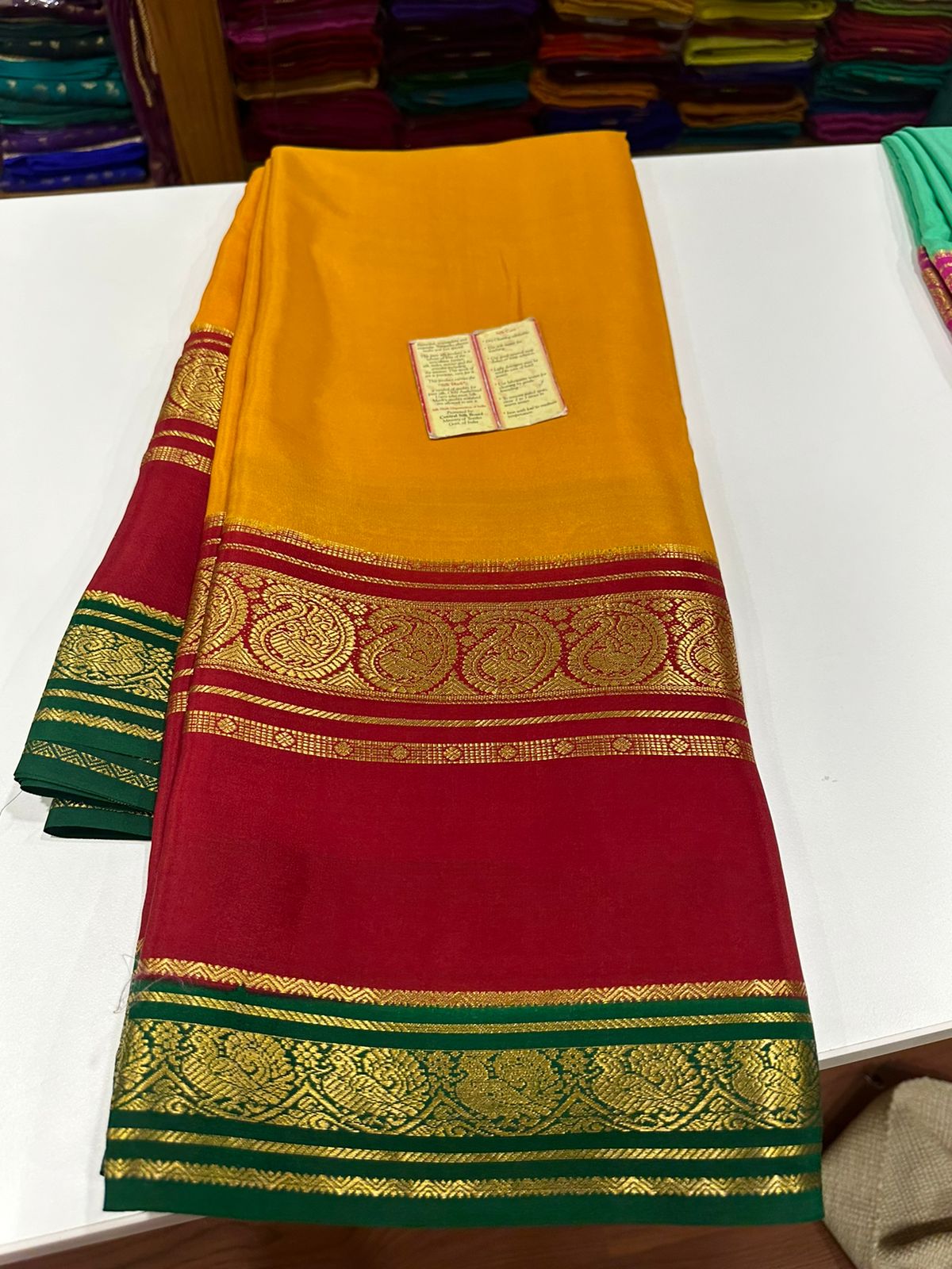 Pure Mysore Silk Saree