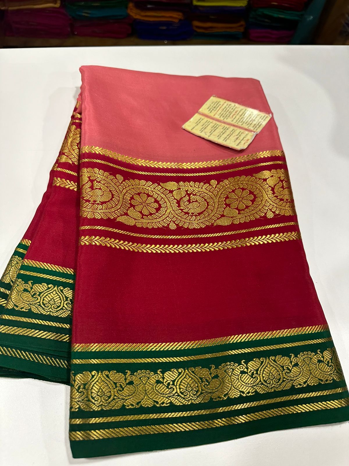 Pure Mysore Silk Saree