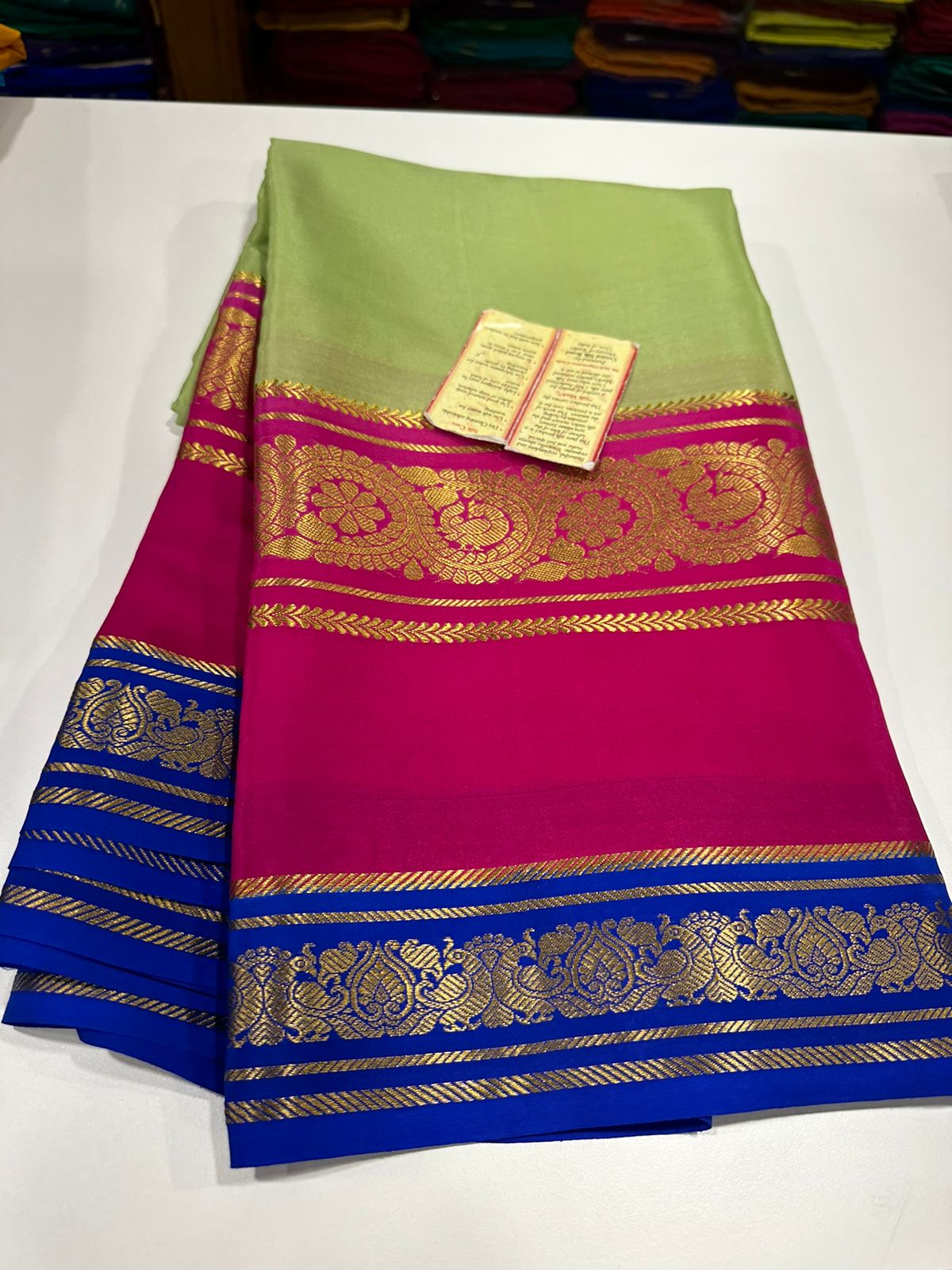 Pure Mysore Silk Saree